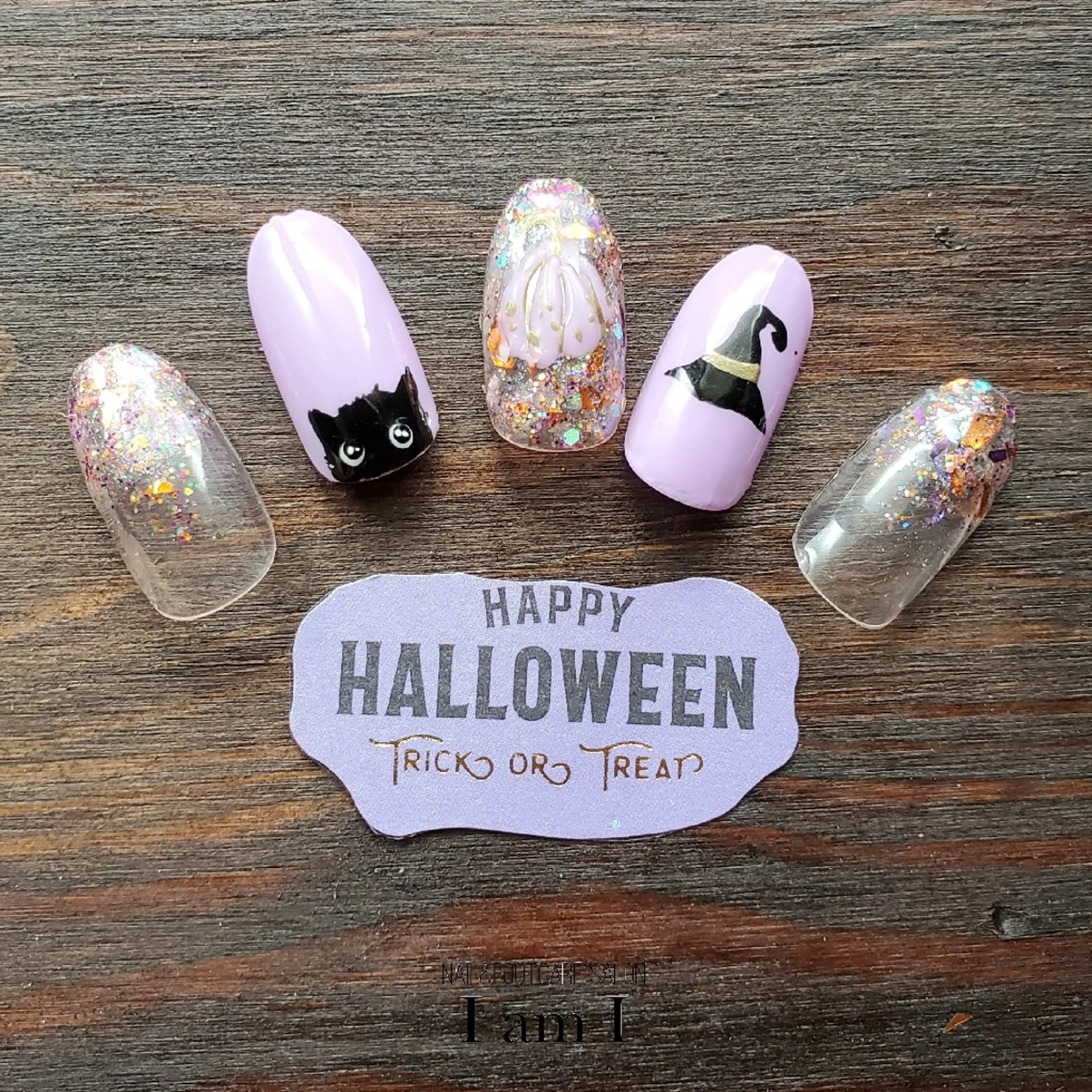 ネイル ハロウィン ハンドネイル ネイル＆フットケアサロンアイアムアイ所属・ネイリスト モリシタのネイルデザイン