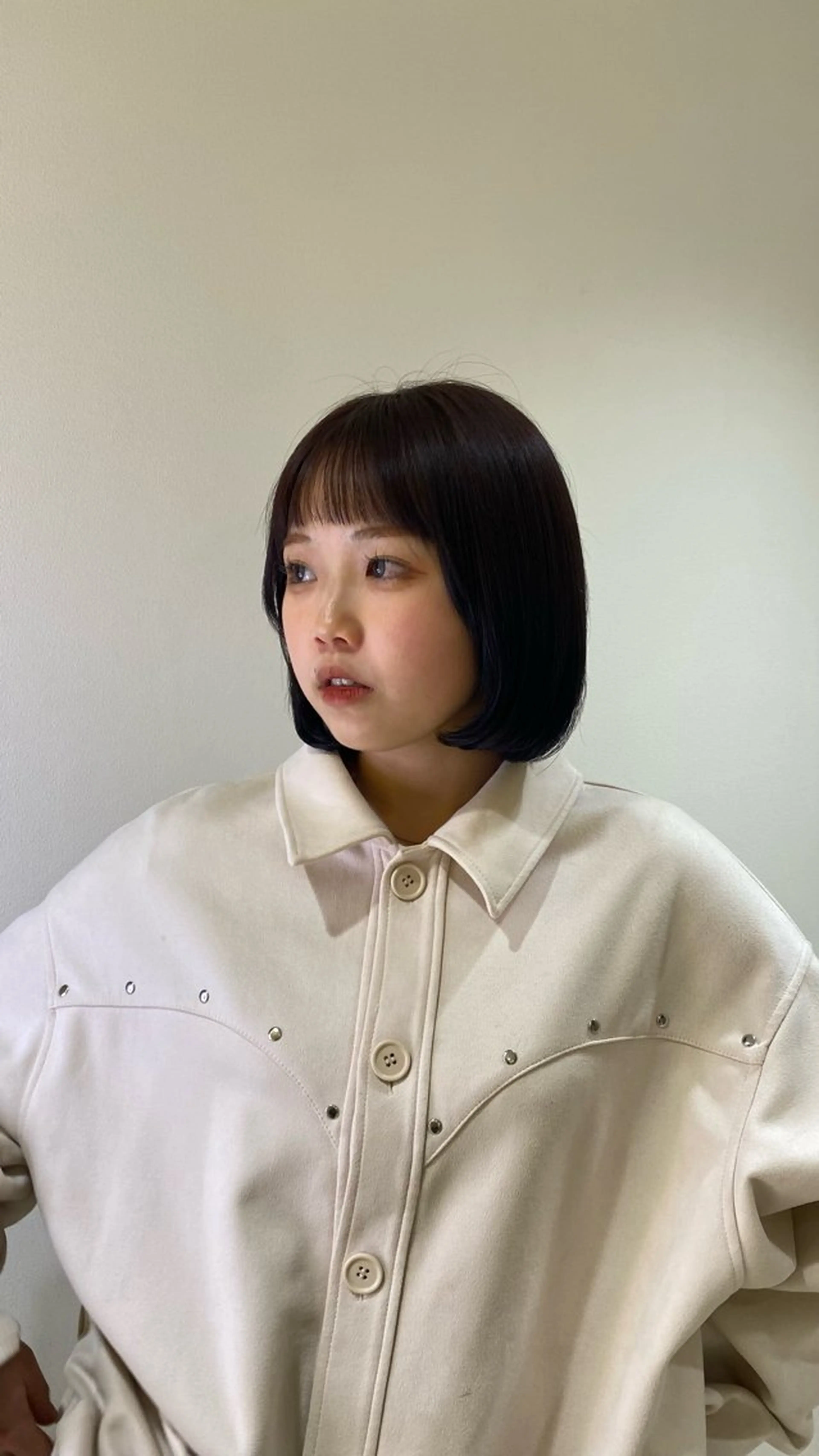 ミディアム カラー メンズ AITOKYO 天神大名所属・匠/ショウ フェザーパーマのヘアスタイル