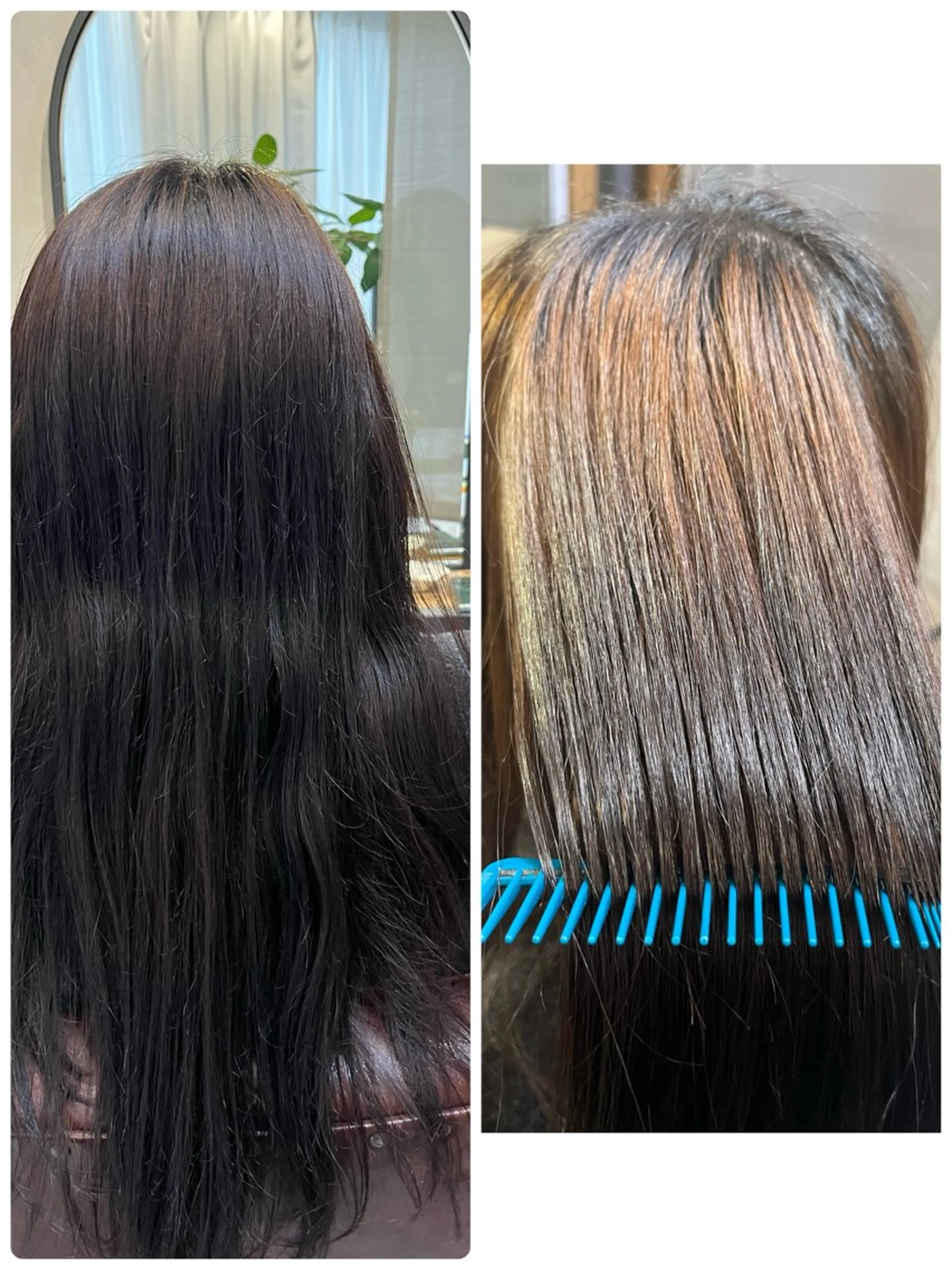 ロング 縮毛矯正 大橋 瑞紀のヘアスタイル