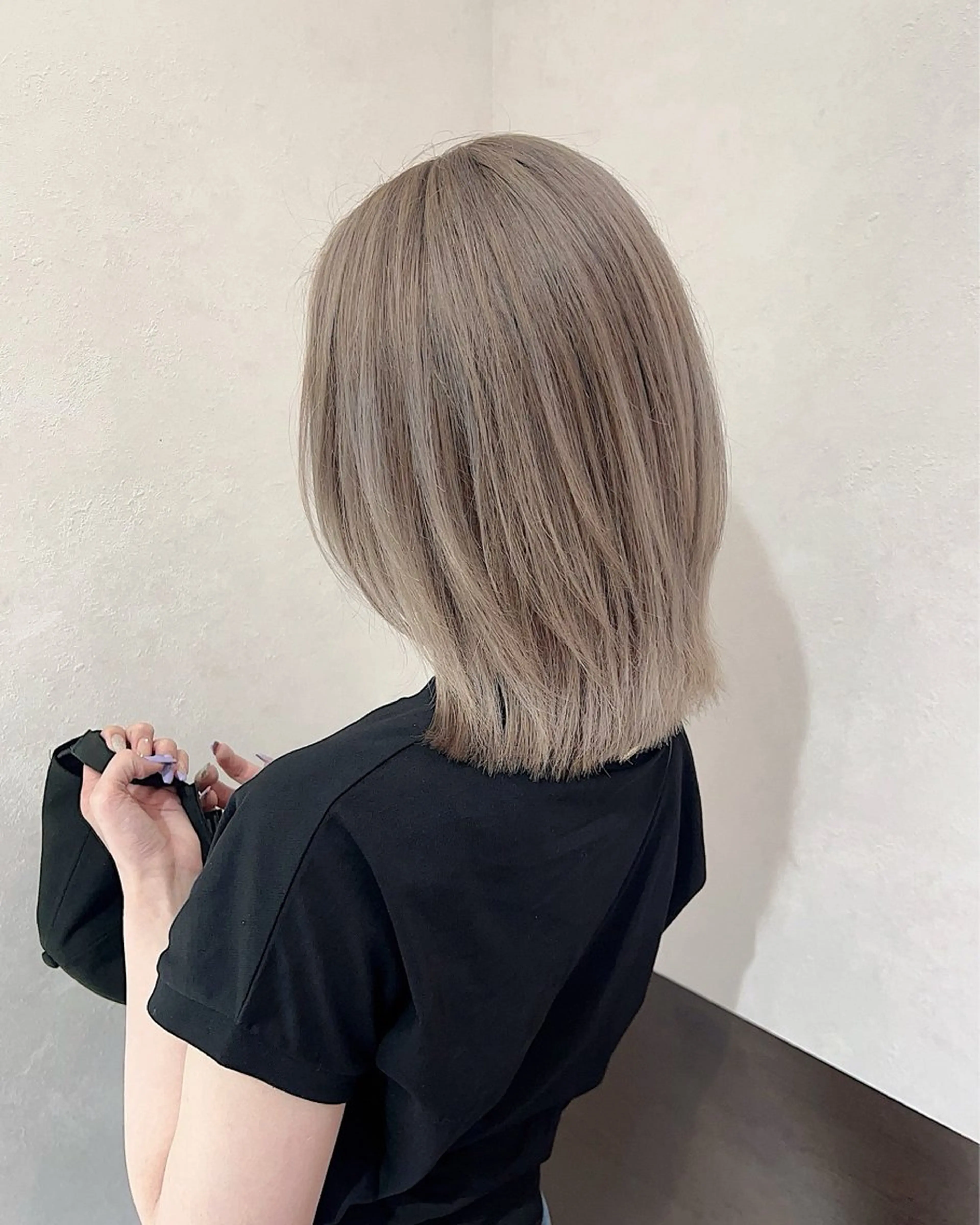 カラー ヘアカラー nehus nagaoka所属・🖤複雑履歴ブリーチ Mizuki 🖤のヘアスタイル