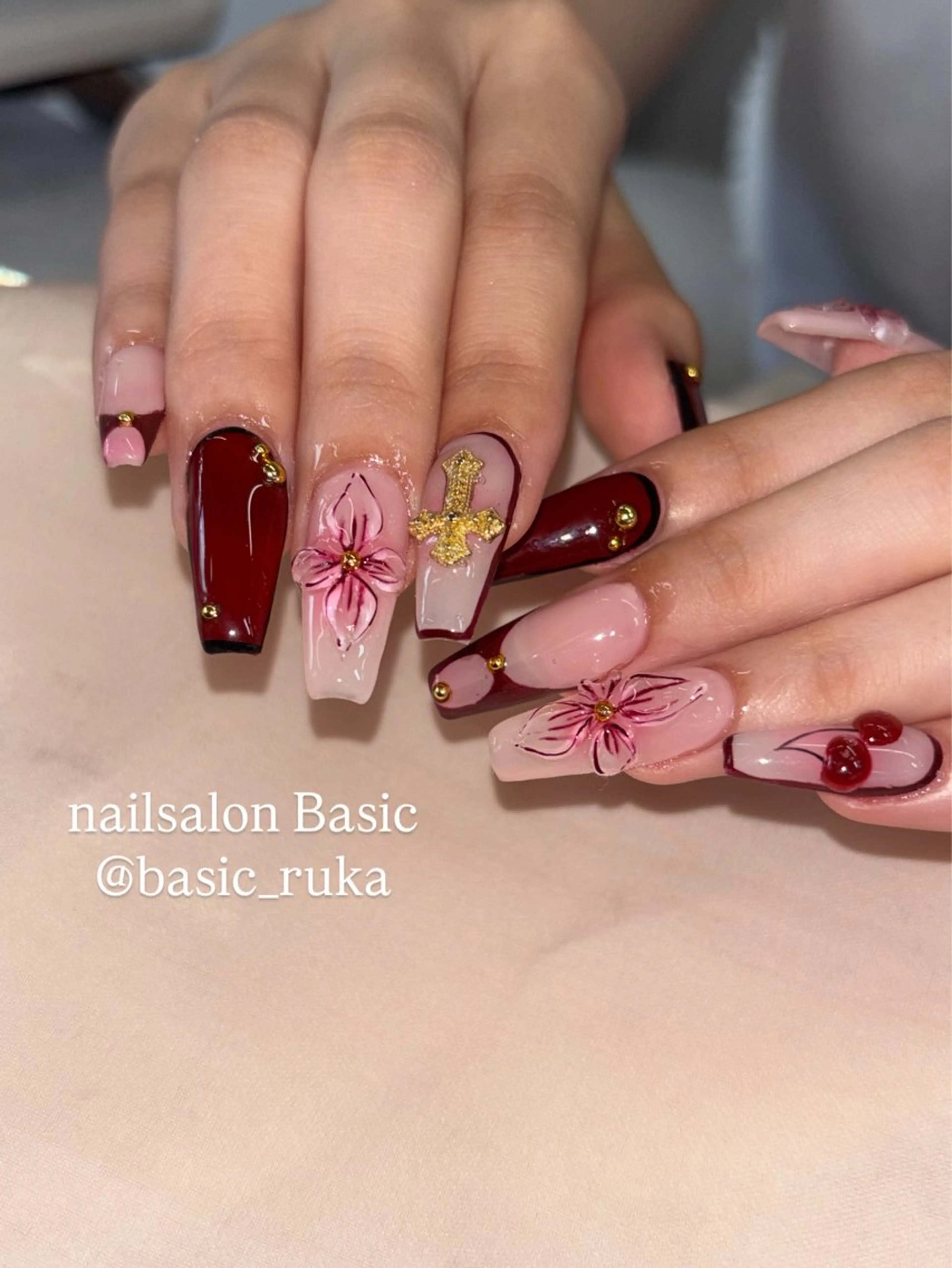 ネイル ハンドネイル Basic本厚木店 Ruka♛のネイルデザイン