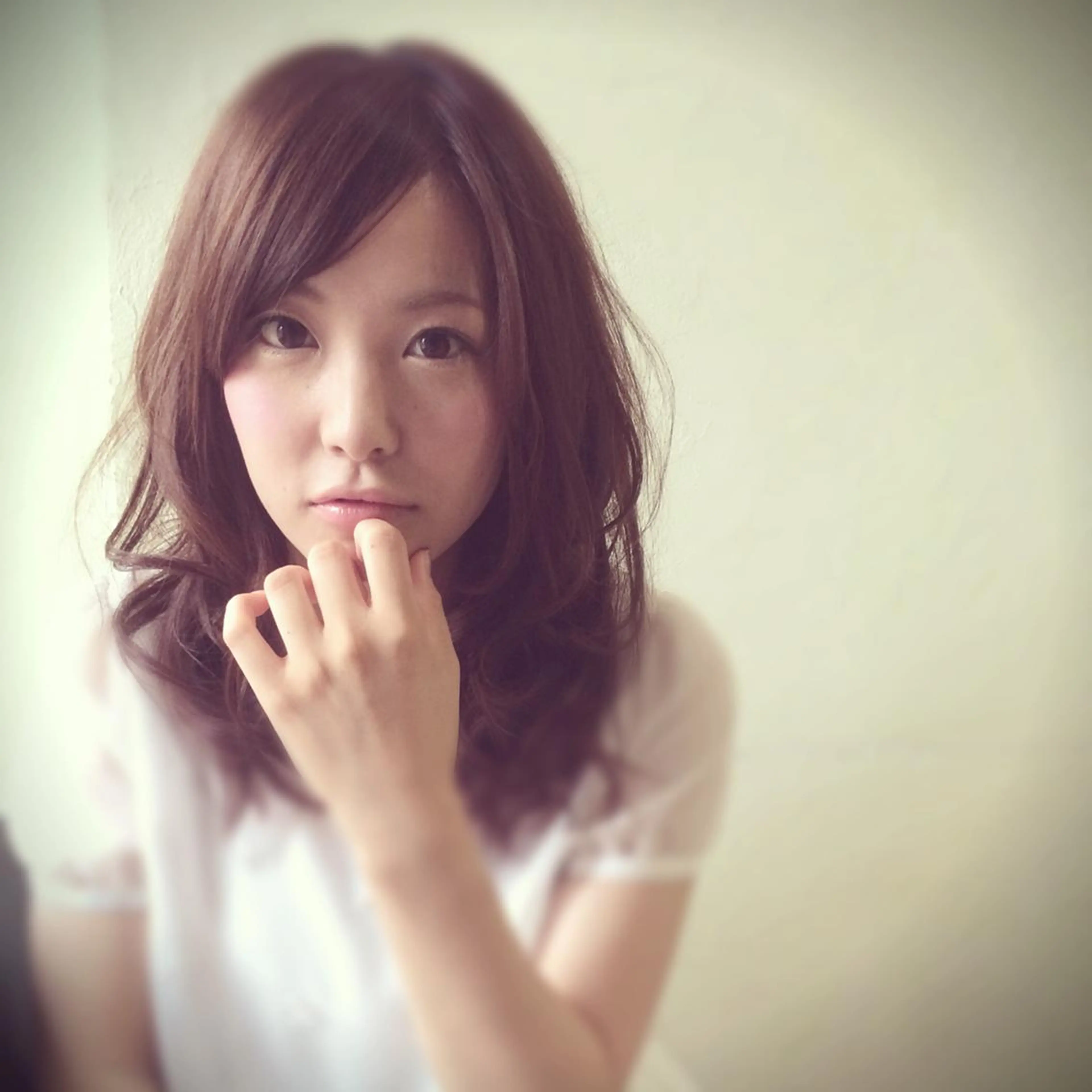 ヘアカラーの写真