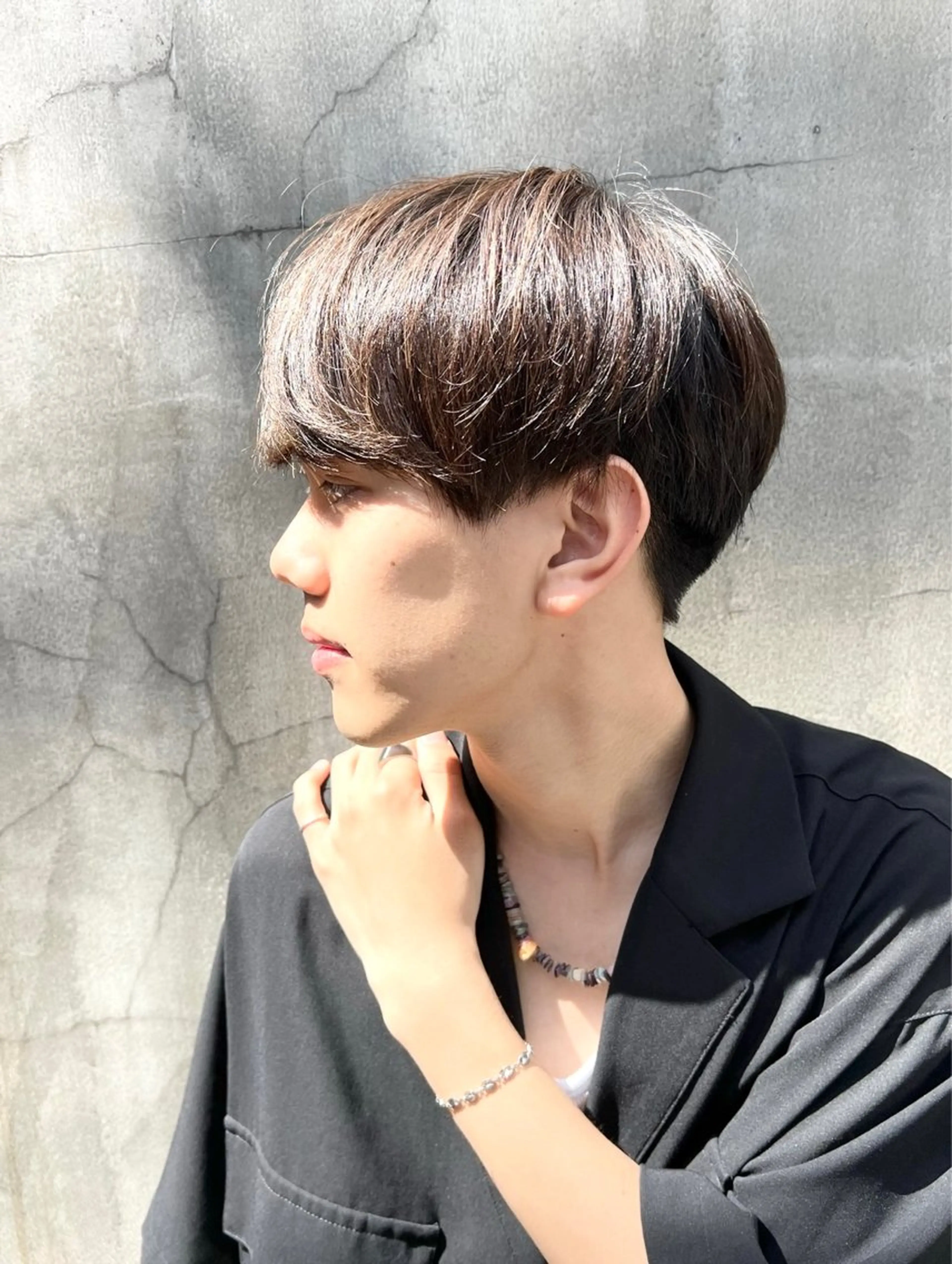 カラー メンズ マッシュ アッシュ ベージュカラー カット ヘアカラー GO TODAY 原宿本店所属・🎁丁寧なカウン セリング/DAIKIのヘアスタイル