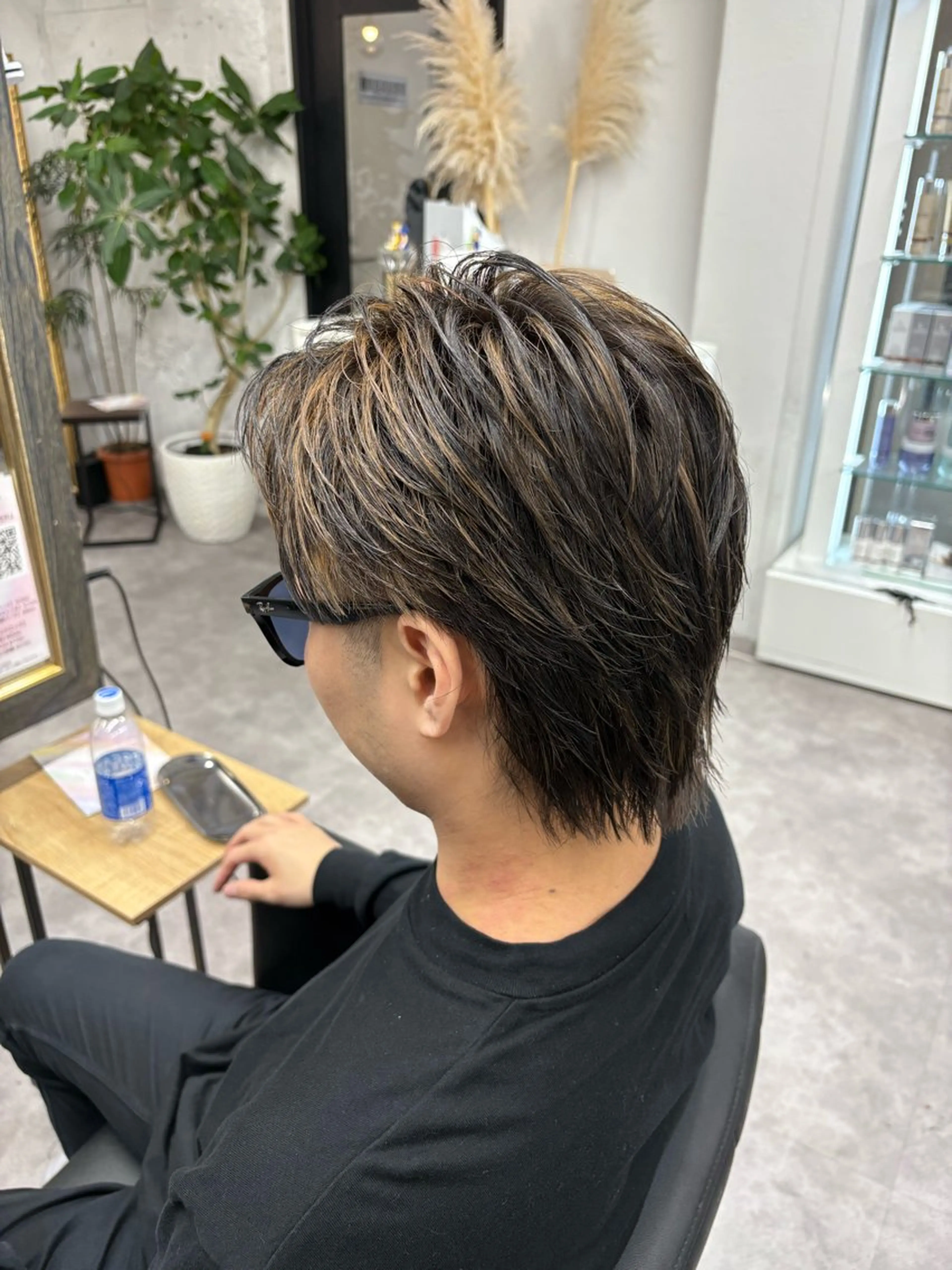カラー メンズ カット ヘアカラー 笹江 瑞穂のヘアスタイル