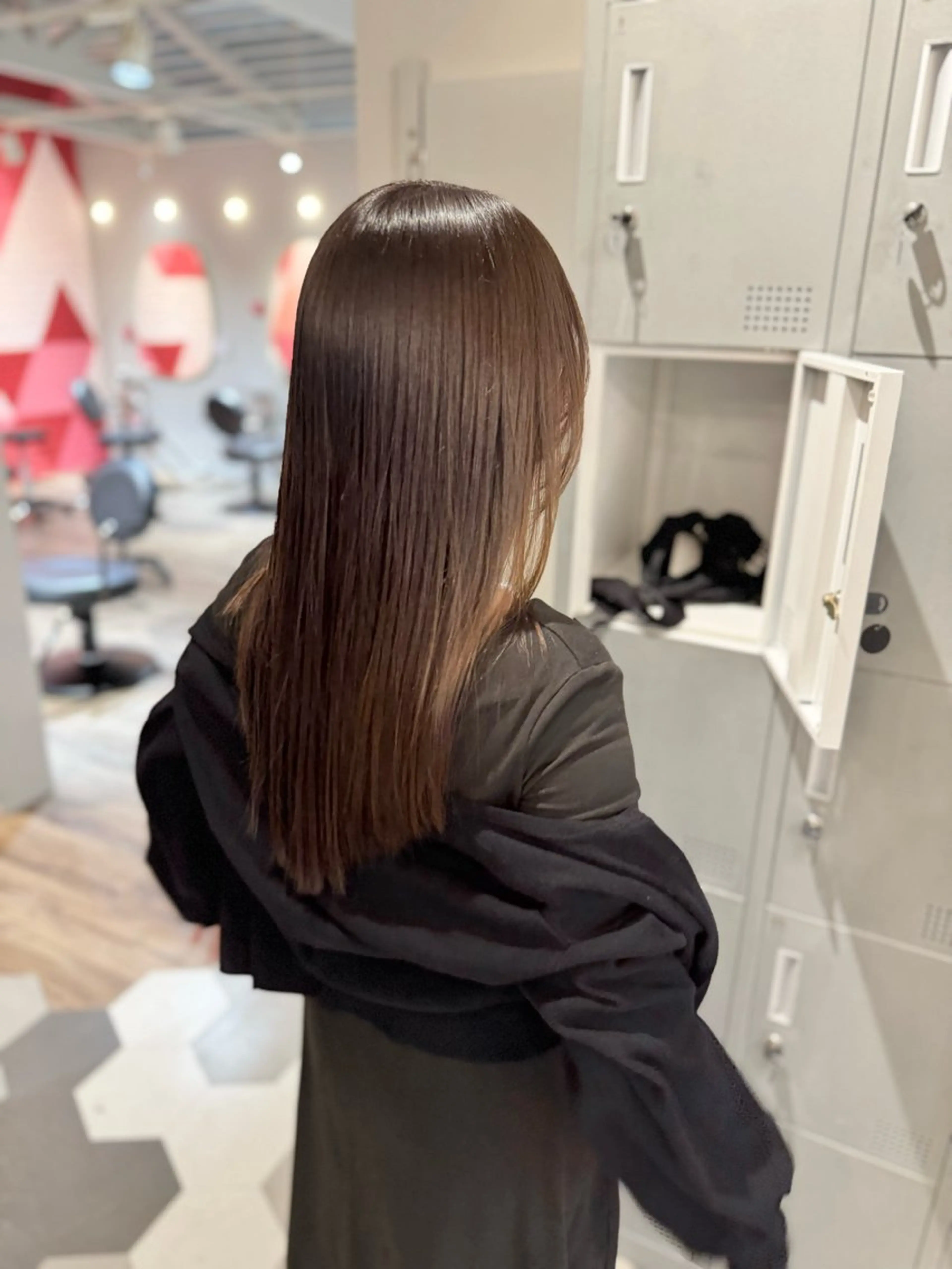 ロング カット ヘアカラー 【天満1艶髪】潤艶/ 髪質改善🌹釣本竜哉のヘアスタイル