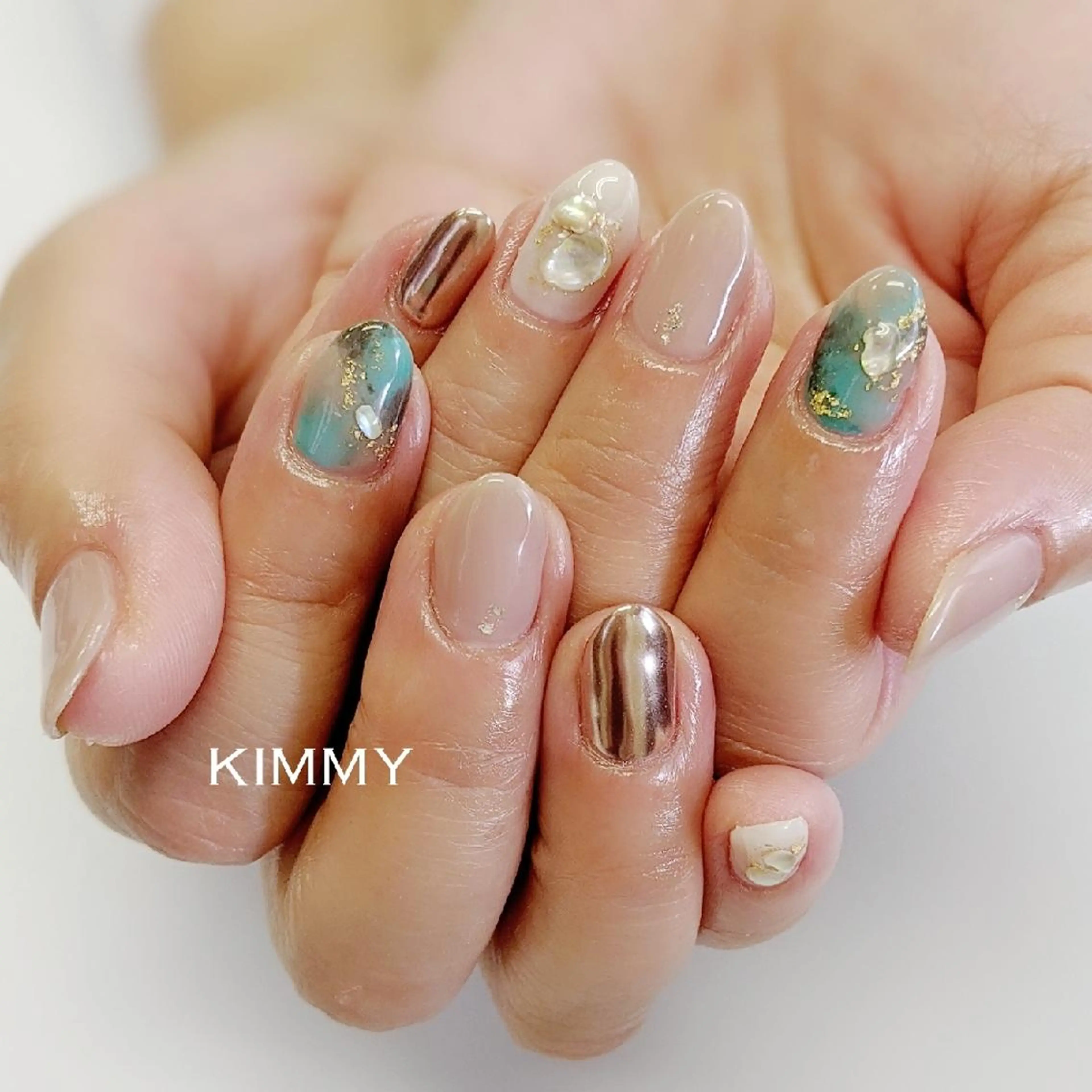 ネイル ハンドネイル kimmy nailsのネイルデザイン