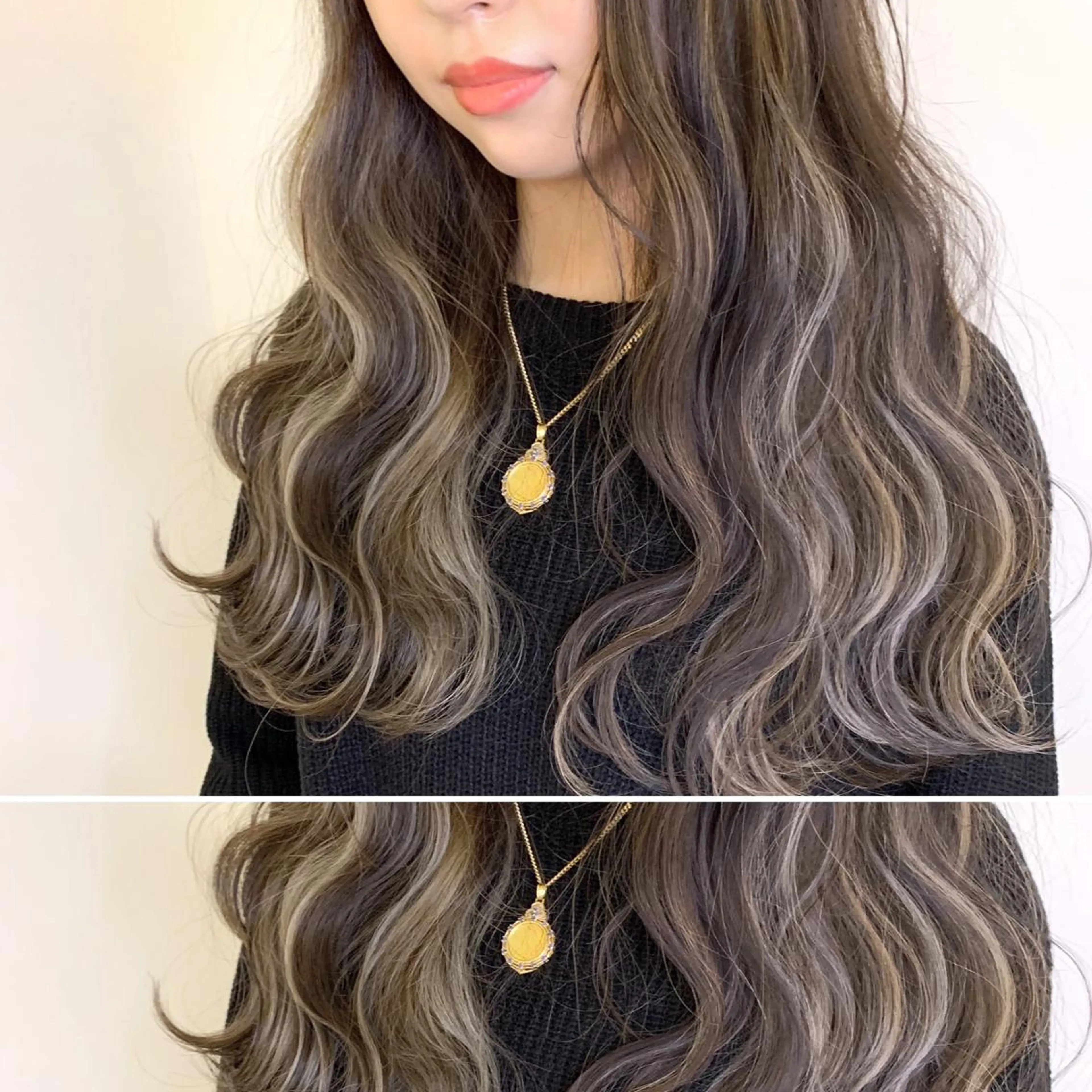 ロング ハイライト 可児 令路のヘアスタイル