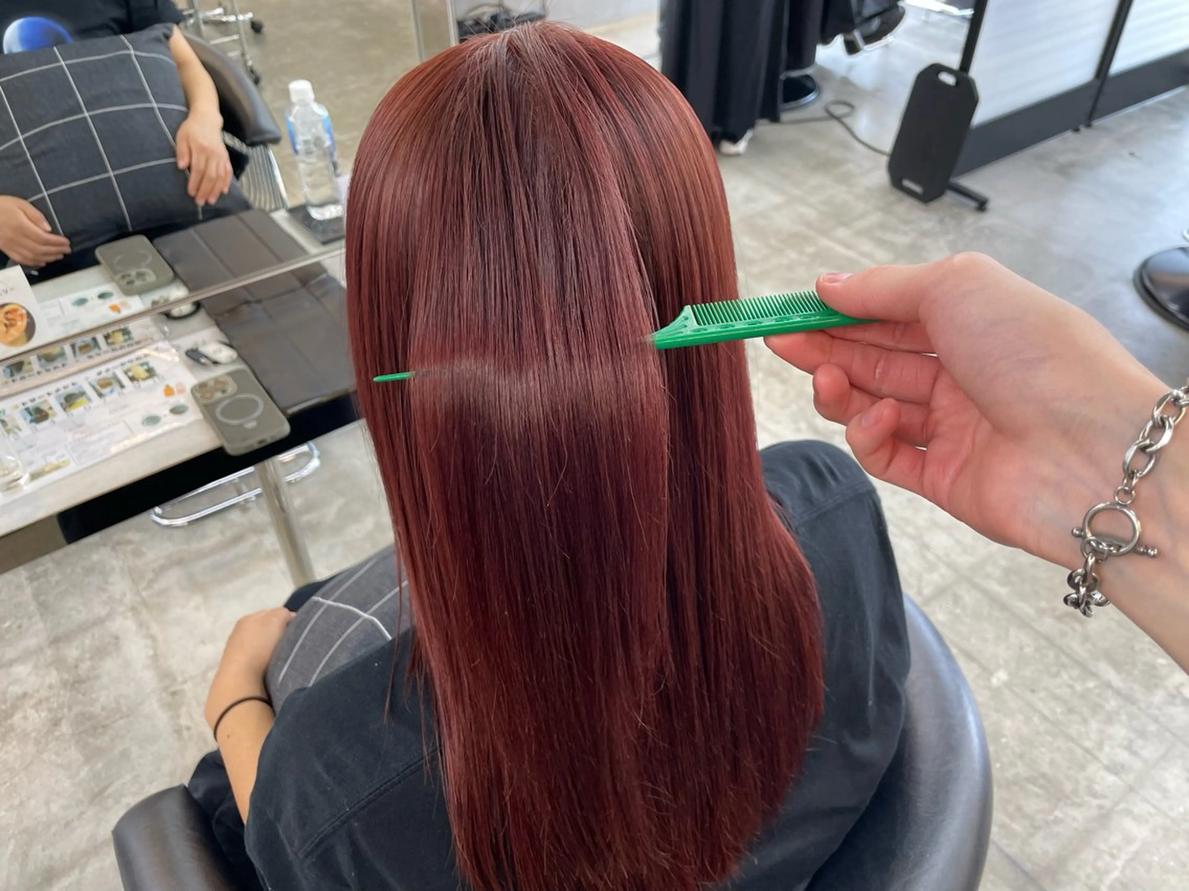 ロング カット ヘアカラー トリートメント メンズ🔥 松本明日翔のヘアスタイル