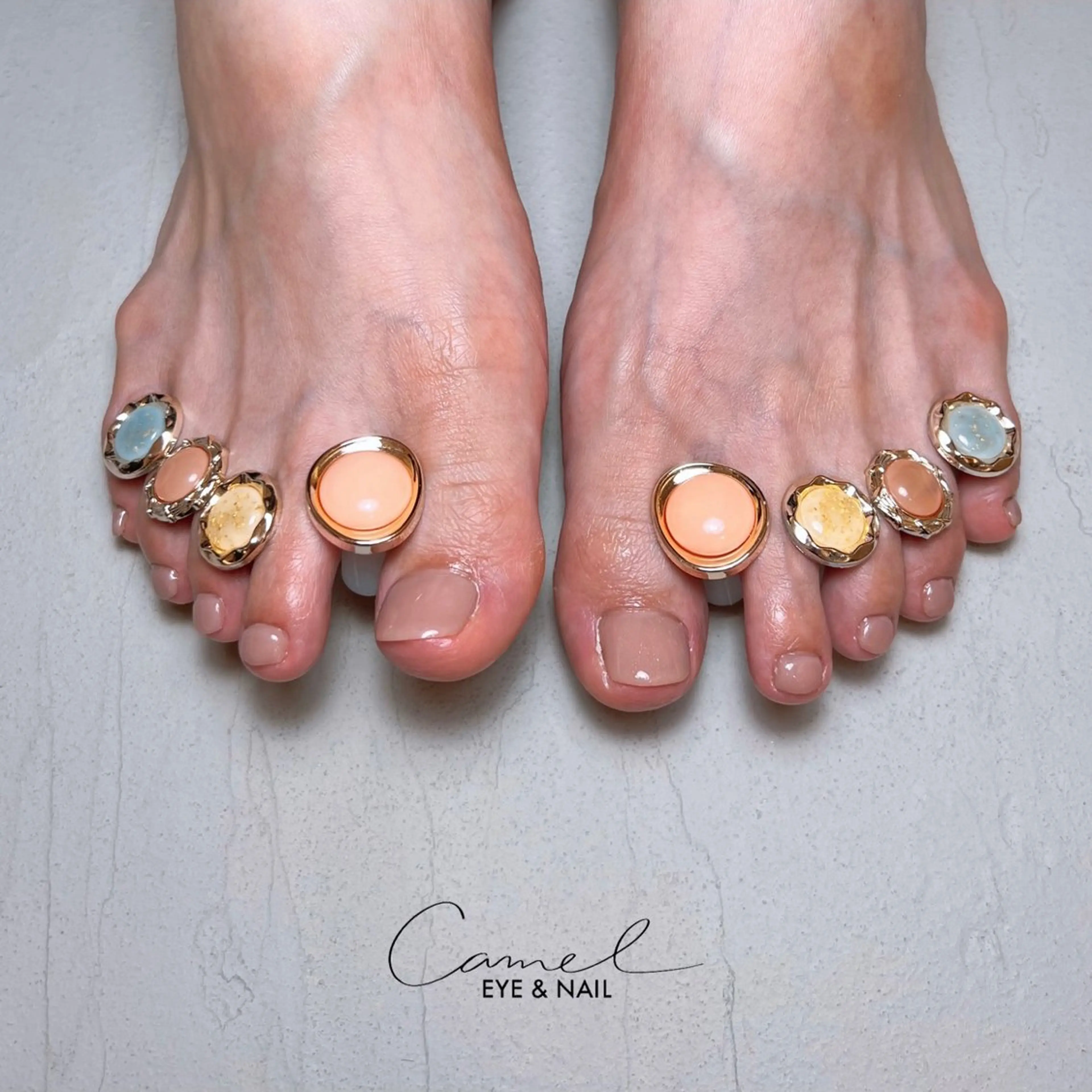 ネイル フットネイル camel ～eye & nail ～所属・camel NAKAMURAのネイルデザイン