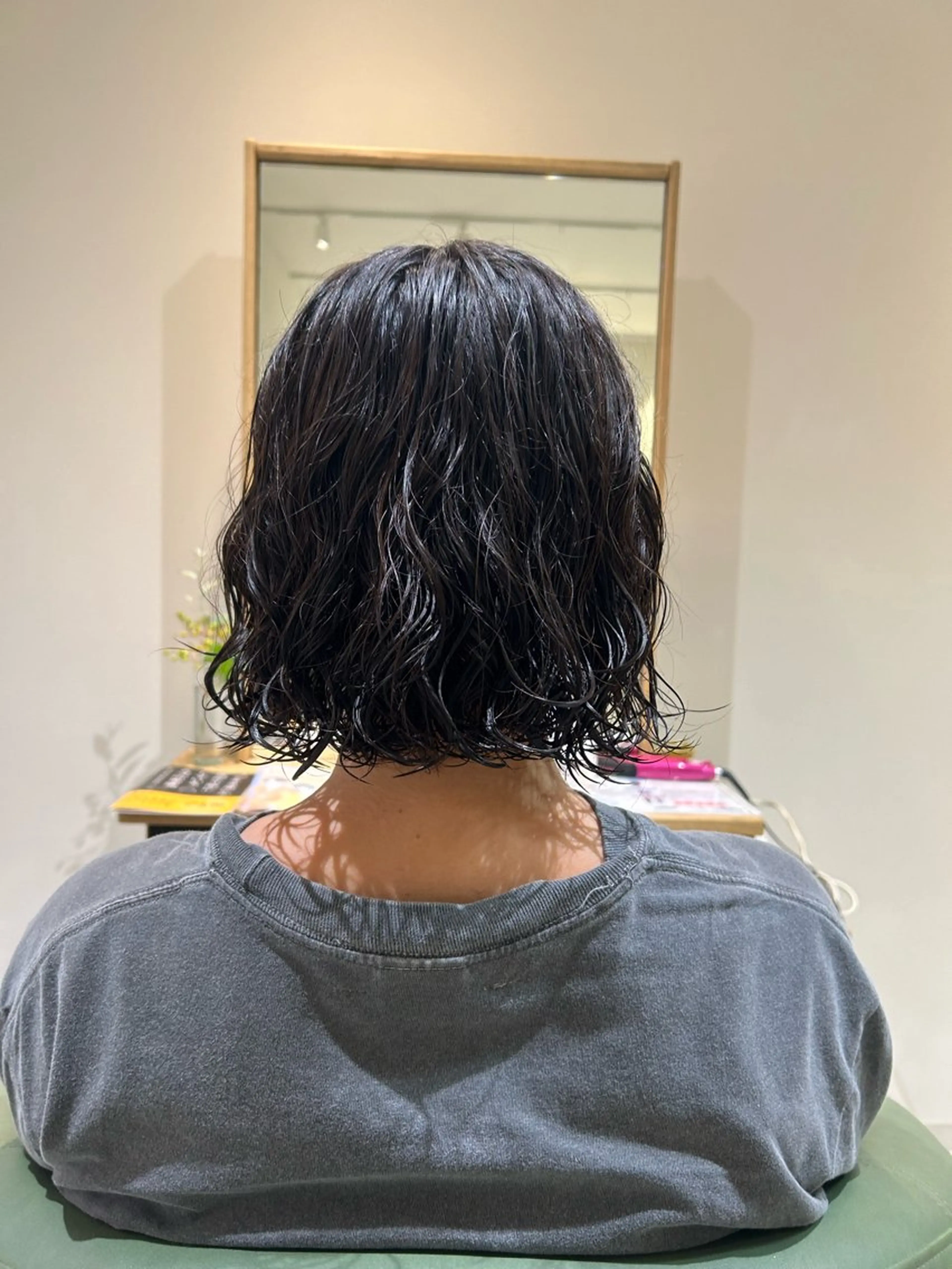 レディースカット+パーマの写真