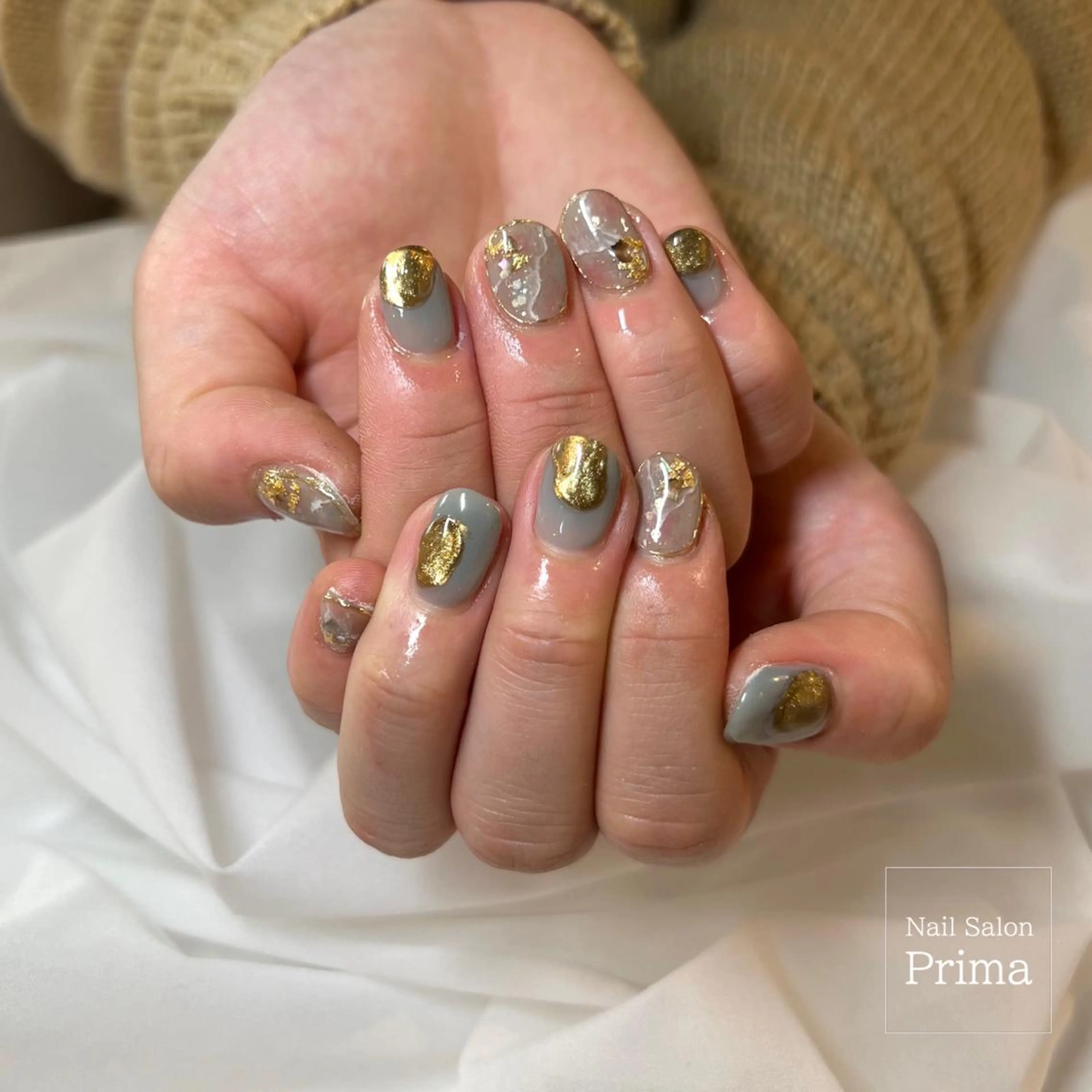 ミディアム ネイル SalonPrima Nail & Eyeのネイルデザイン