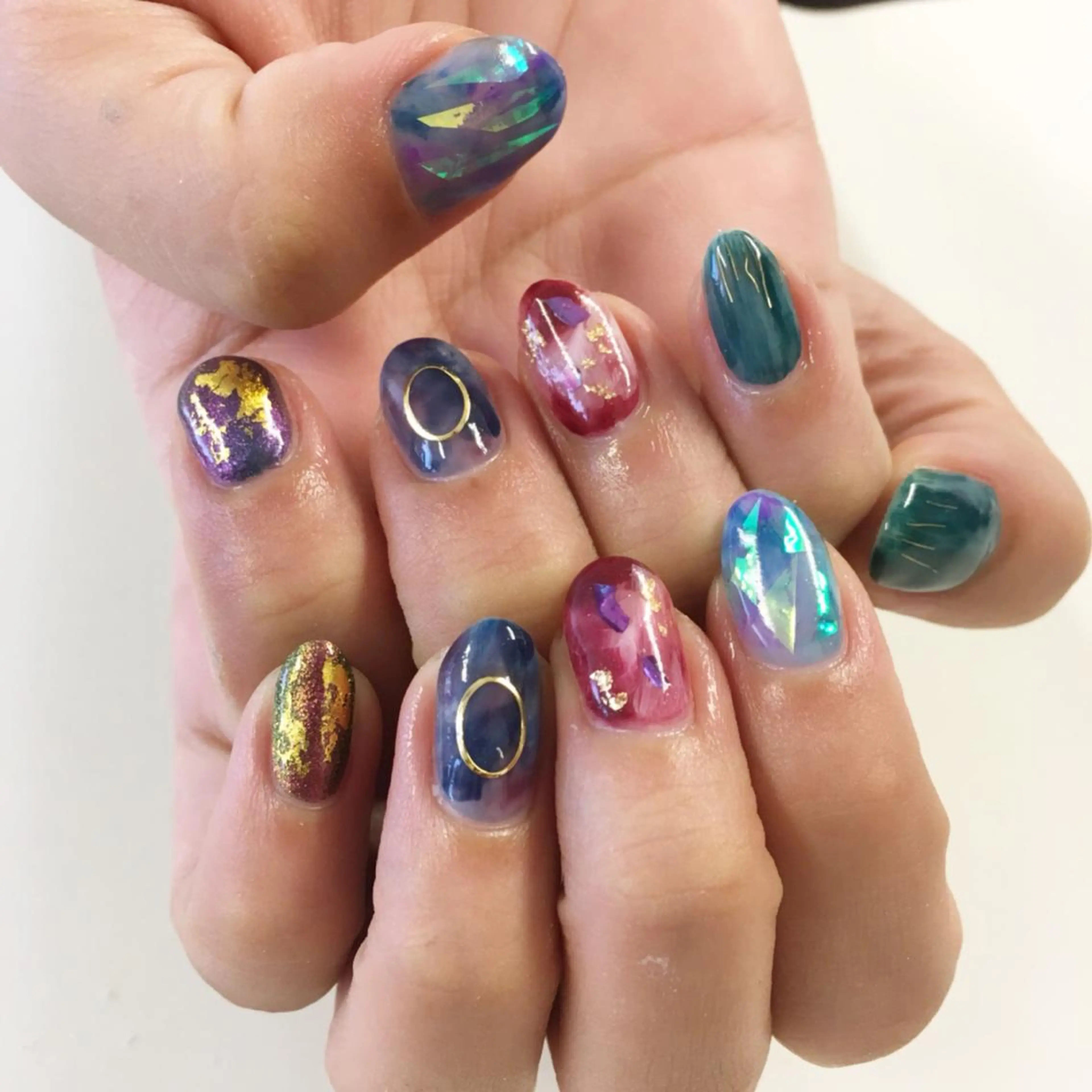 ネイル ジェルネイル SHINE NAILのネイルデザイン