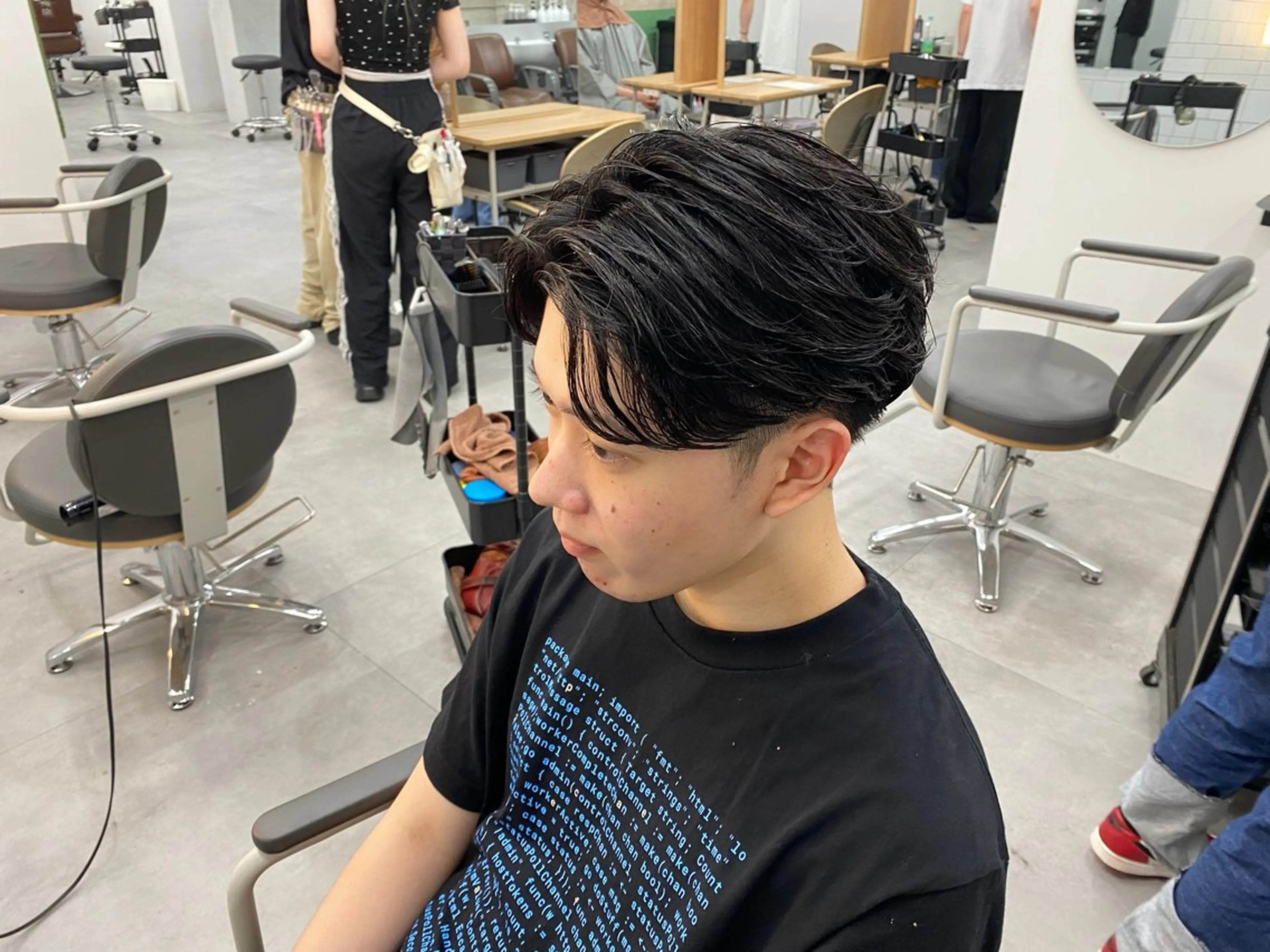 カット+パーマの写真