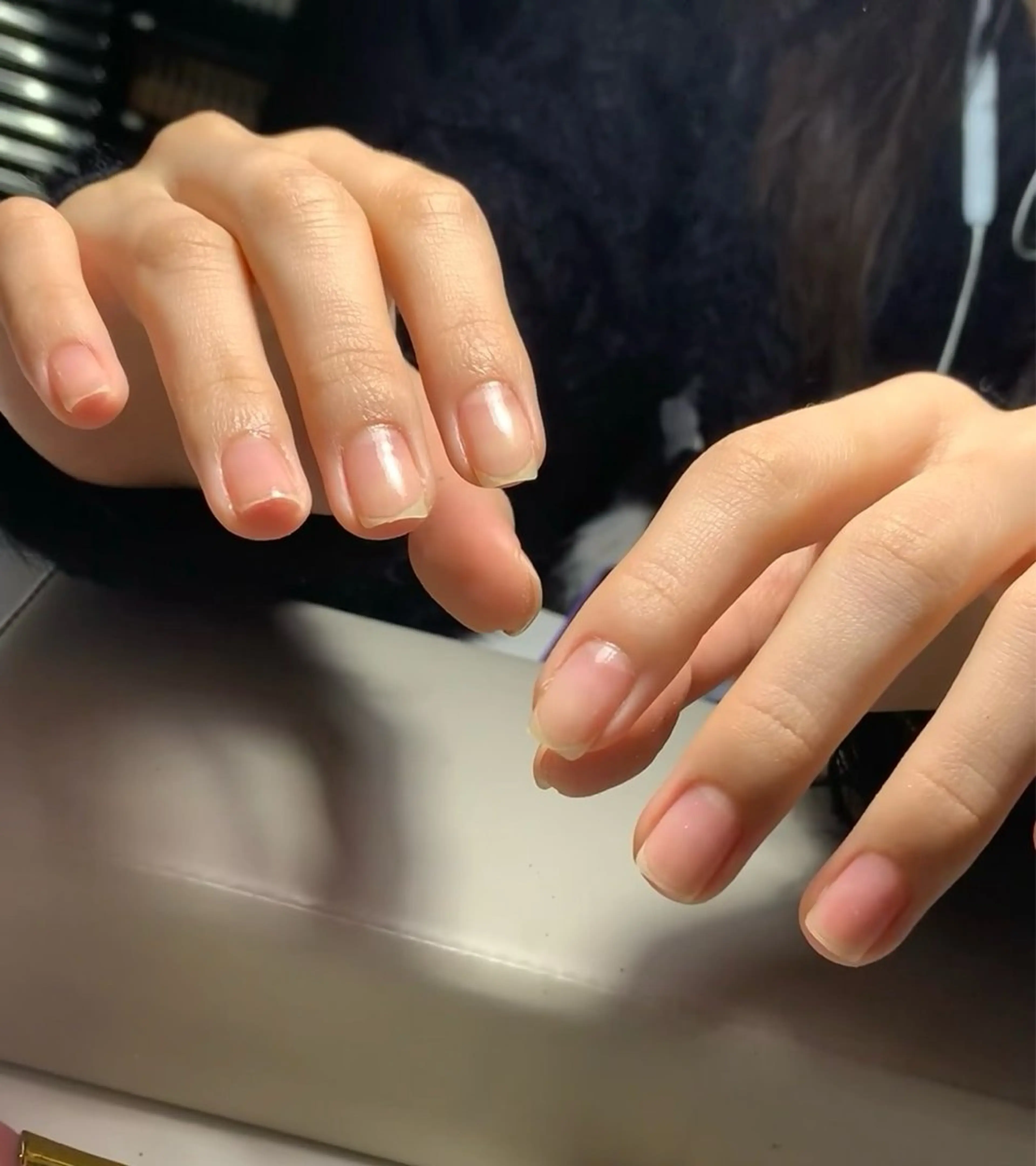 ソフトジェルオフのみ(甘皮込み、オイル)の写真