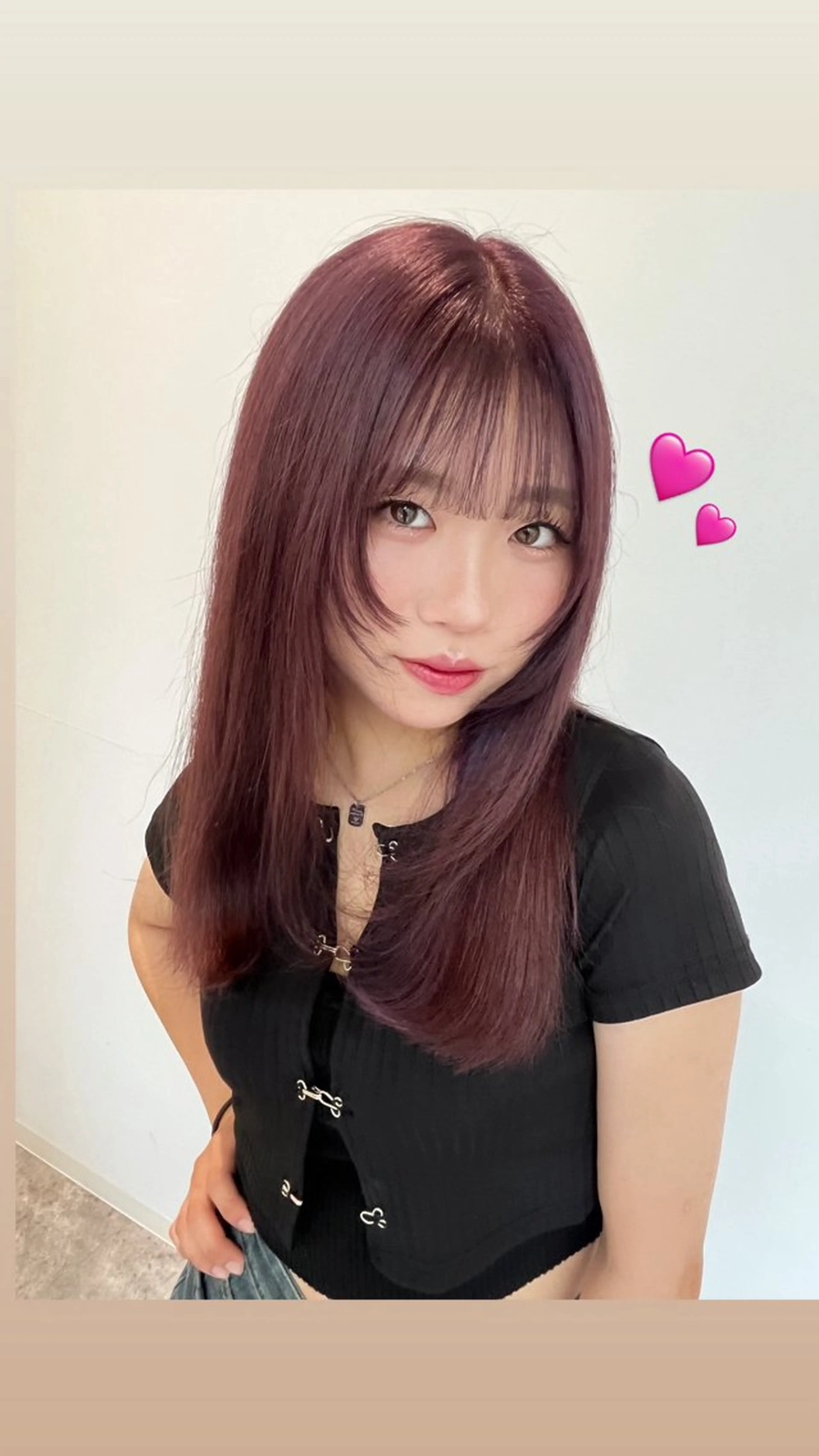 ロング カラー ダブルカラー 韓国風ヘア レイヤーカット kanato🇰🇷 【札幌韓国ヘア】のヘアスタイル