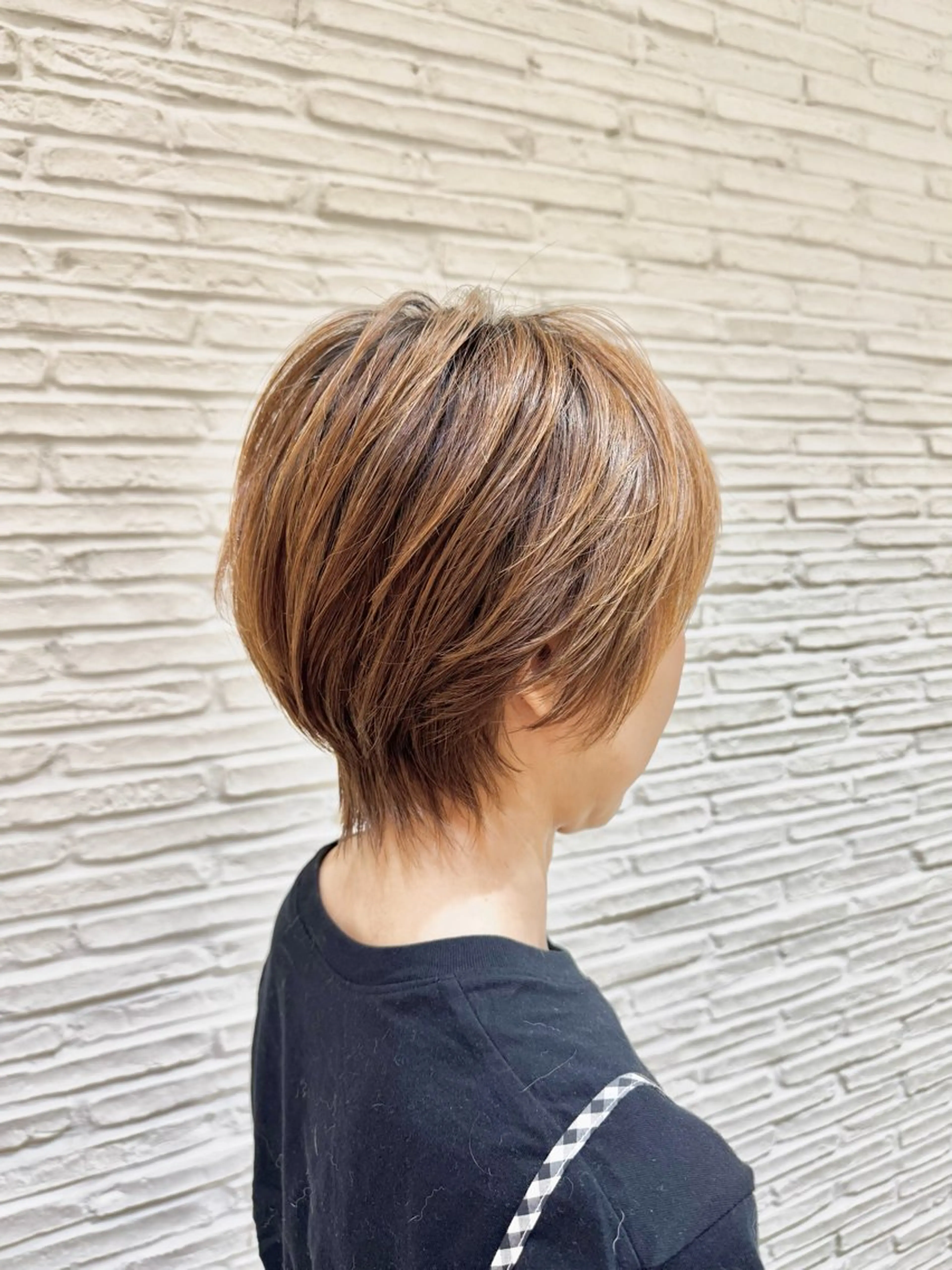 ショート カラー ショートヘア カット ヘアカラー トリートメント amie by AFLOAT 浦和店のヘアスタイル