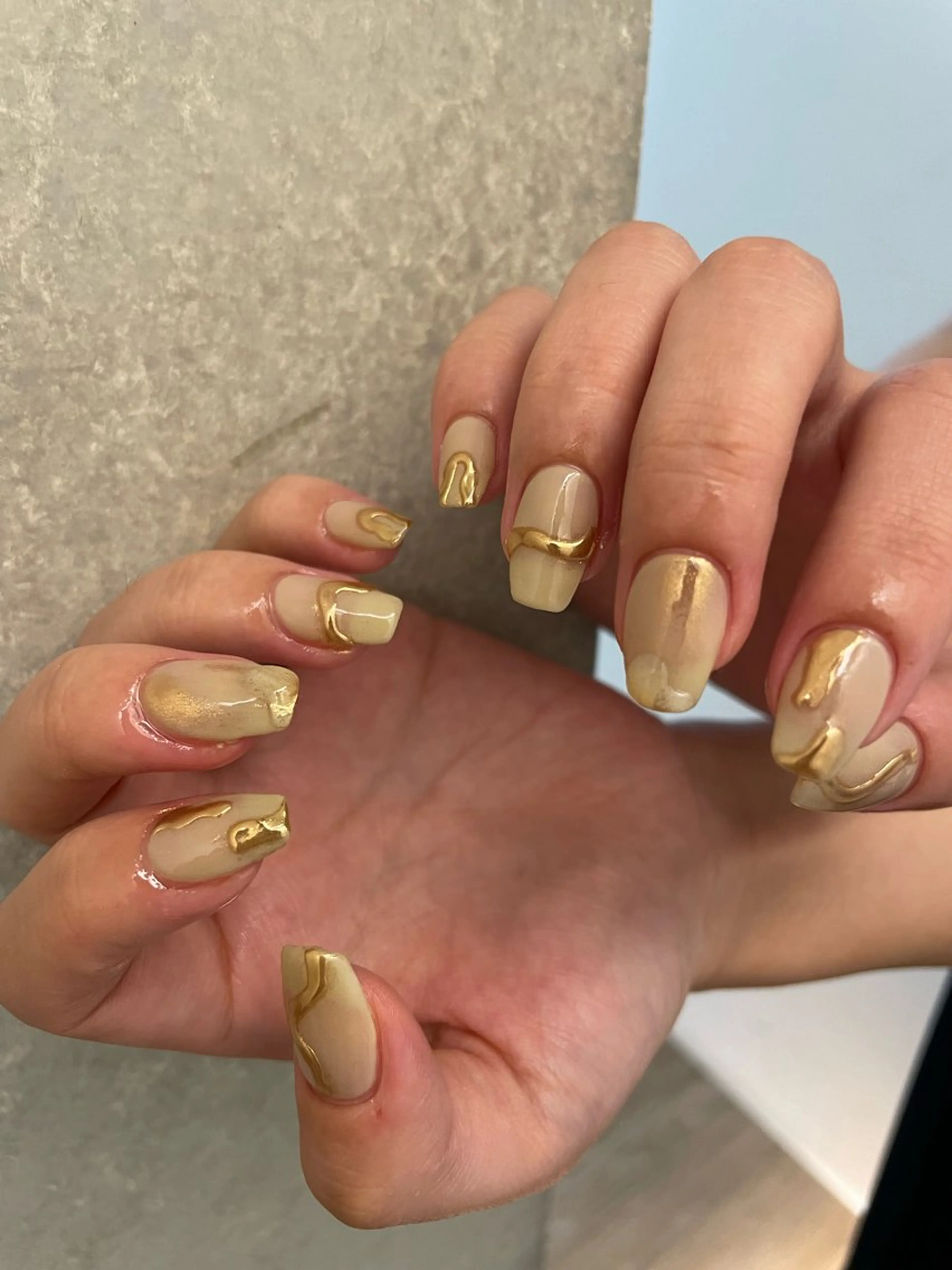 ネイル ハンドネイル 【淡色color/ nail】maikoのネイルデザイン