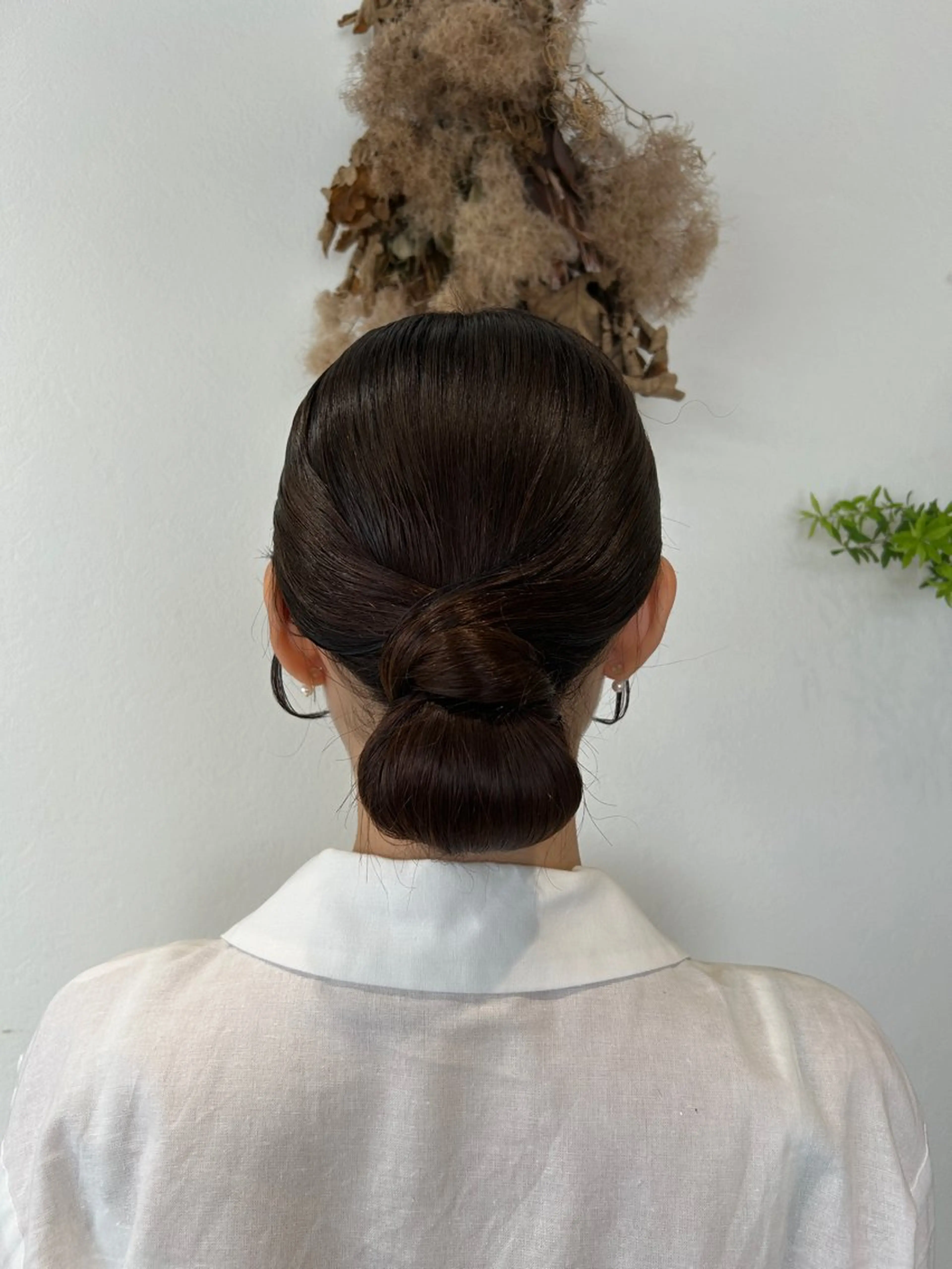 セミロング ヘアアレンジ ヘアセット ハイトーン/アレンジ /🎀YUINA🎀のヘアスタイル