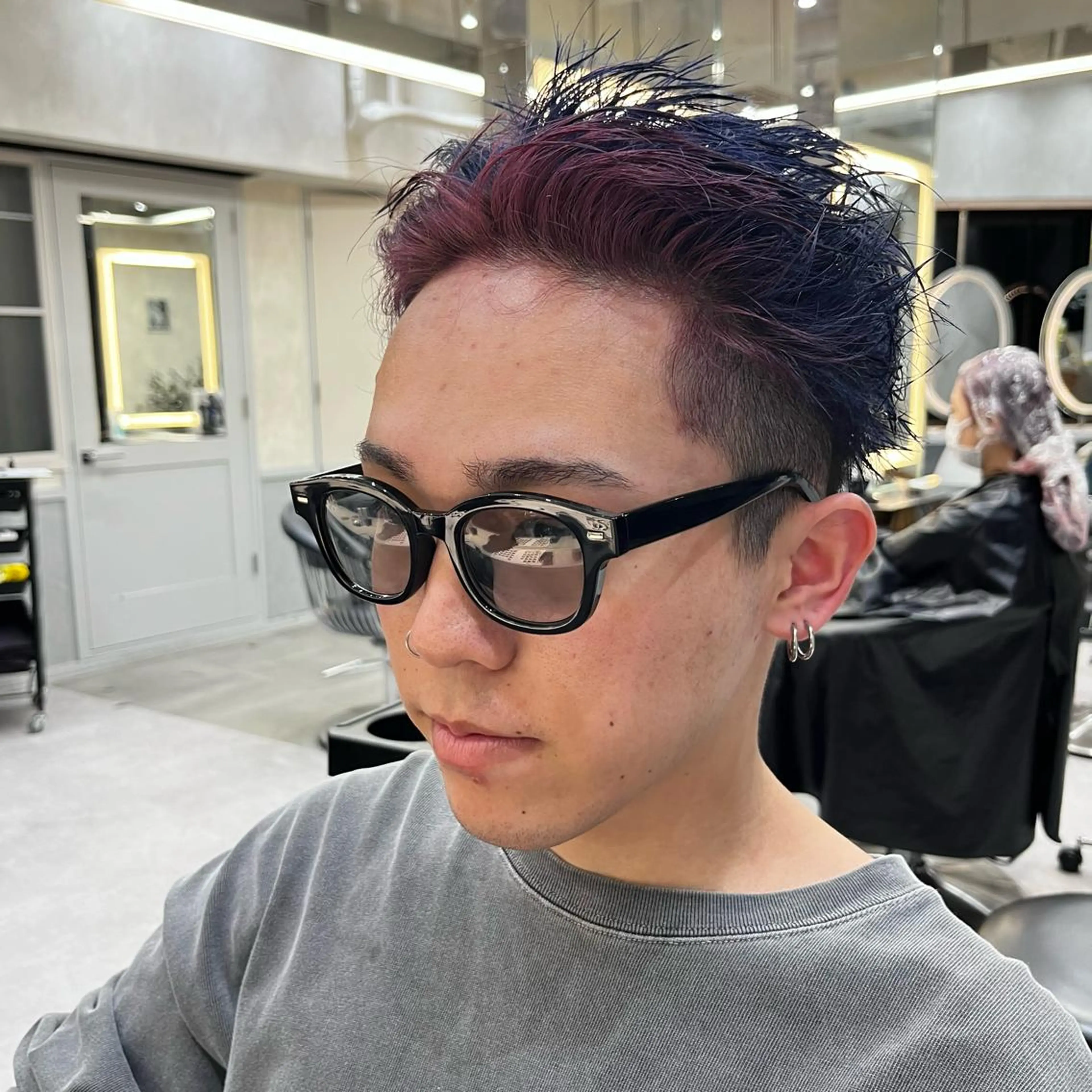 メンズ 池袋/似合わせ/縮毛 髪質改善【ugen】のヘアスタイル