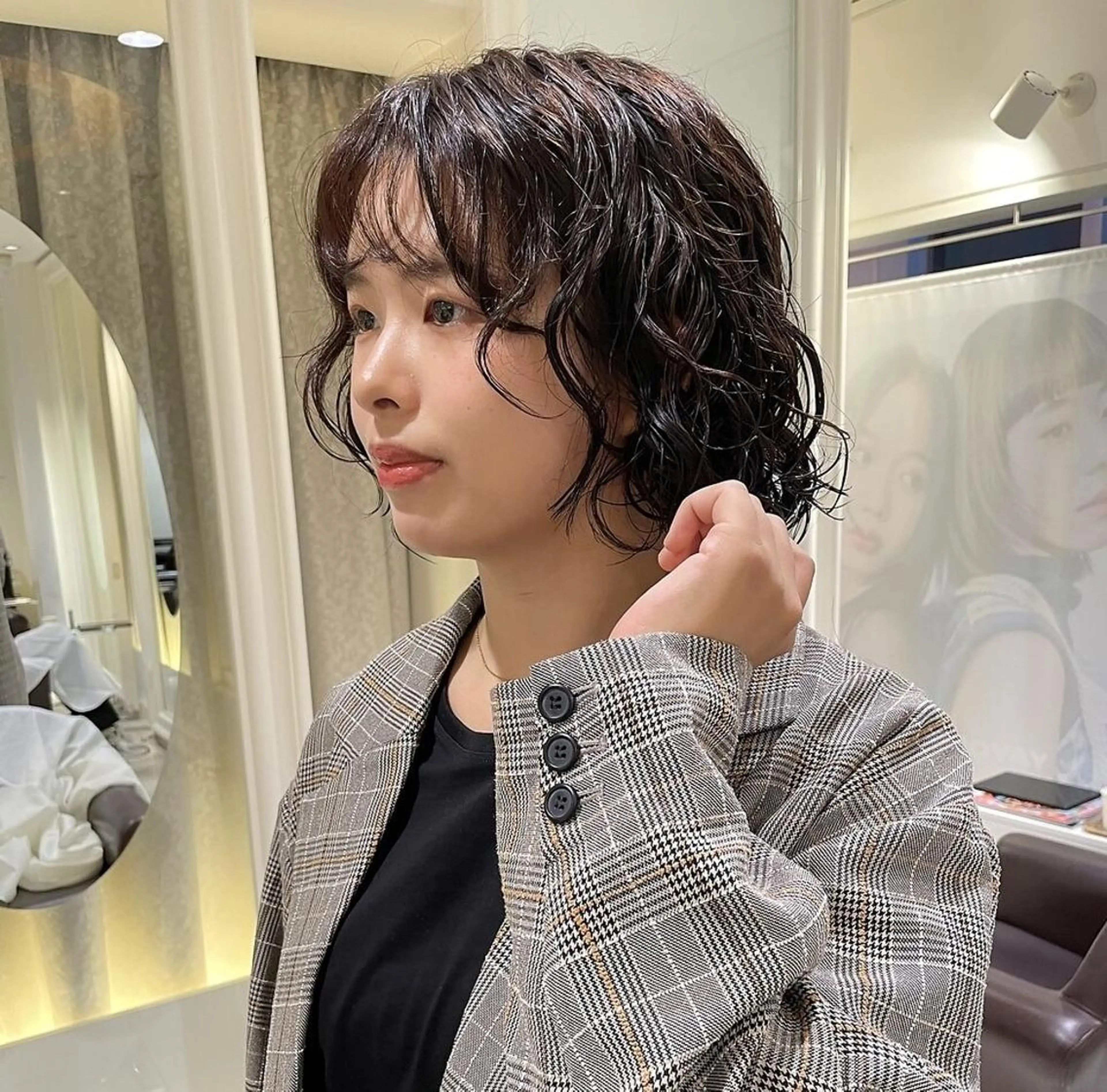 ショート モデル募集/清水 寛希/ボブパーマのヘアスタイル