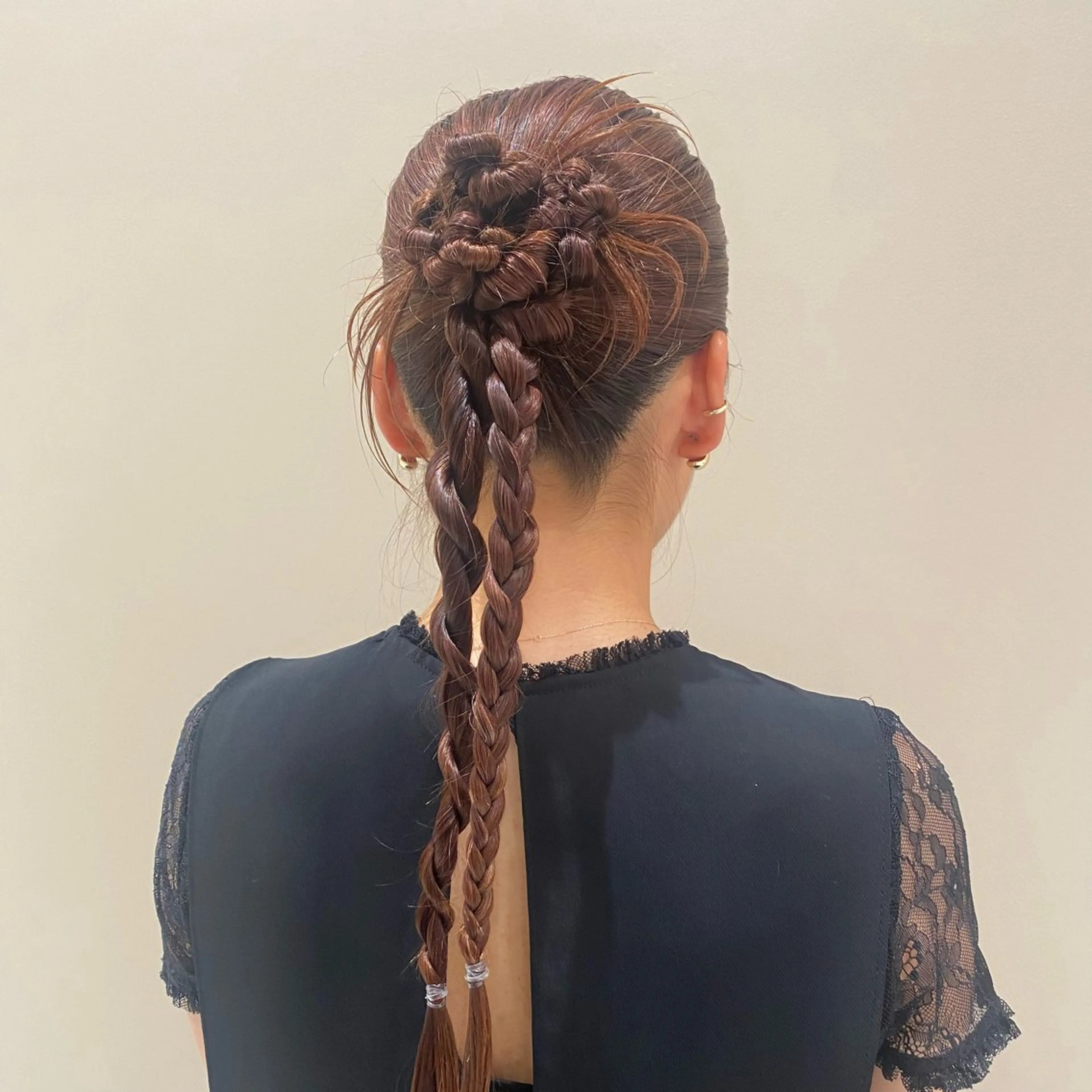 ヘアアレンジ ベージュ/アレンジ /横浜/杉本千夏のヘアスタイル