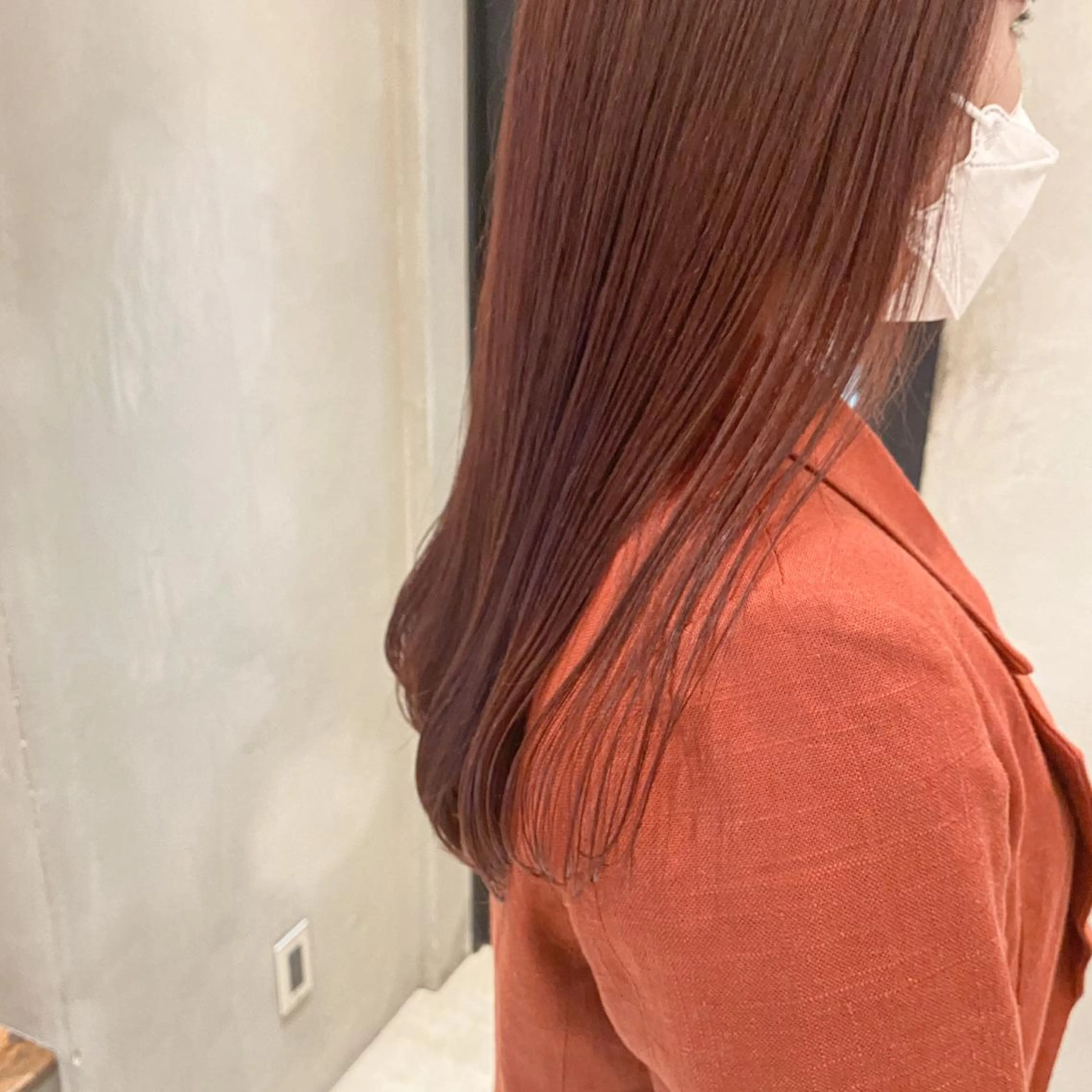 ロング トリートメント ヘアセット 顔周りcut・ご相談 ＝新宿しずく🇰🇷のヘアスタイル