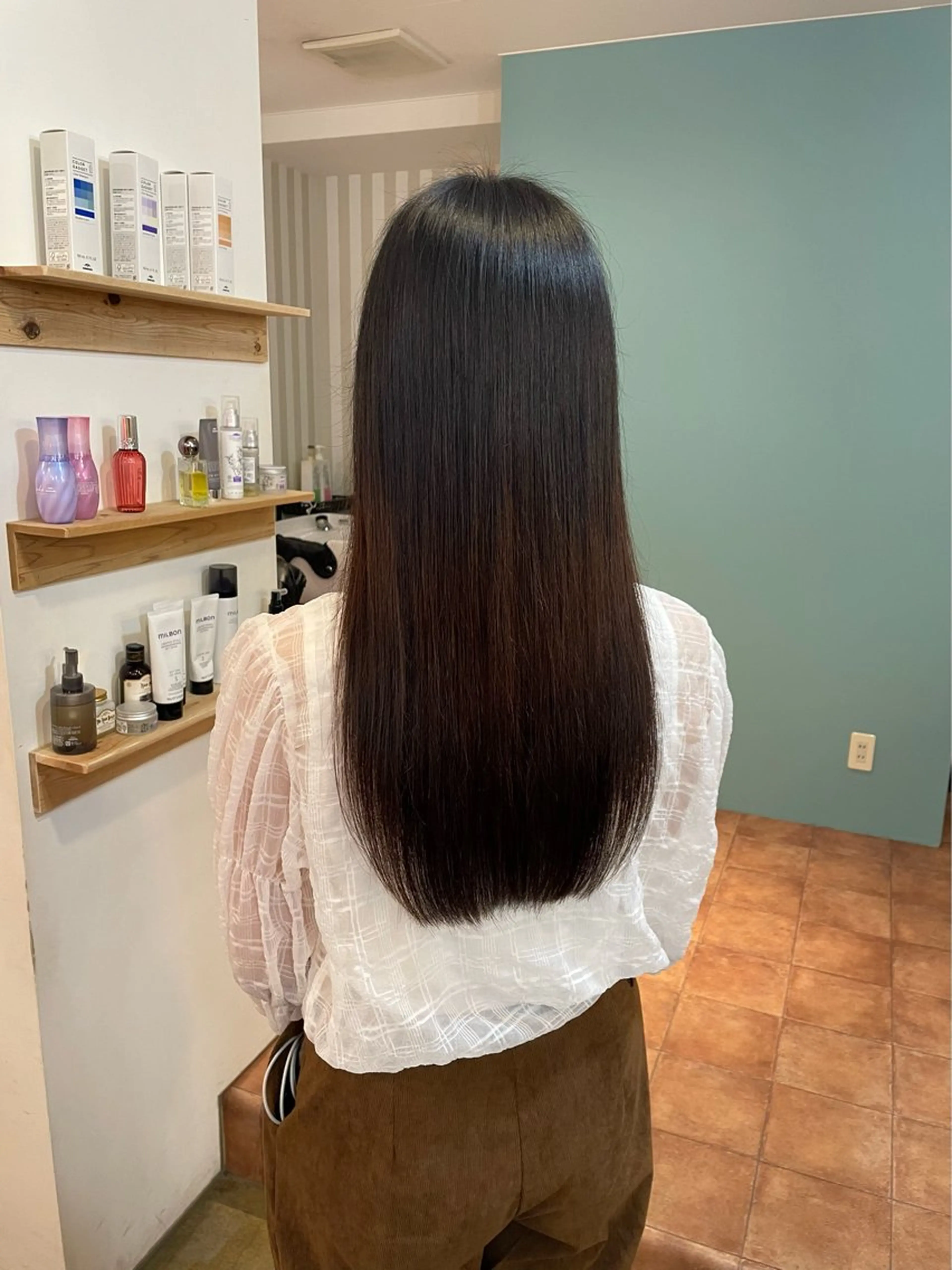 ロング カット 竹下 真世のヘアスタイル