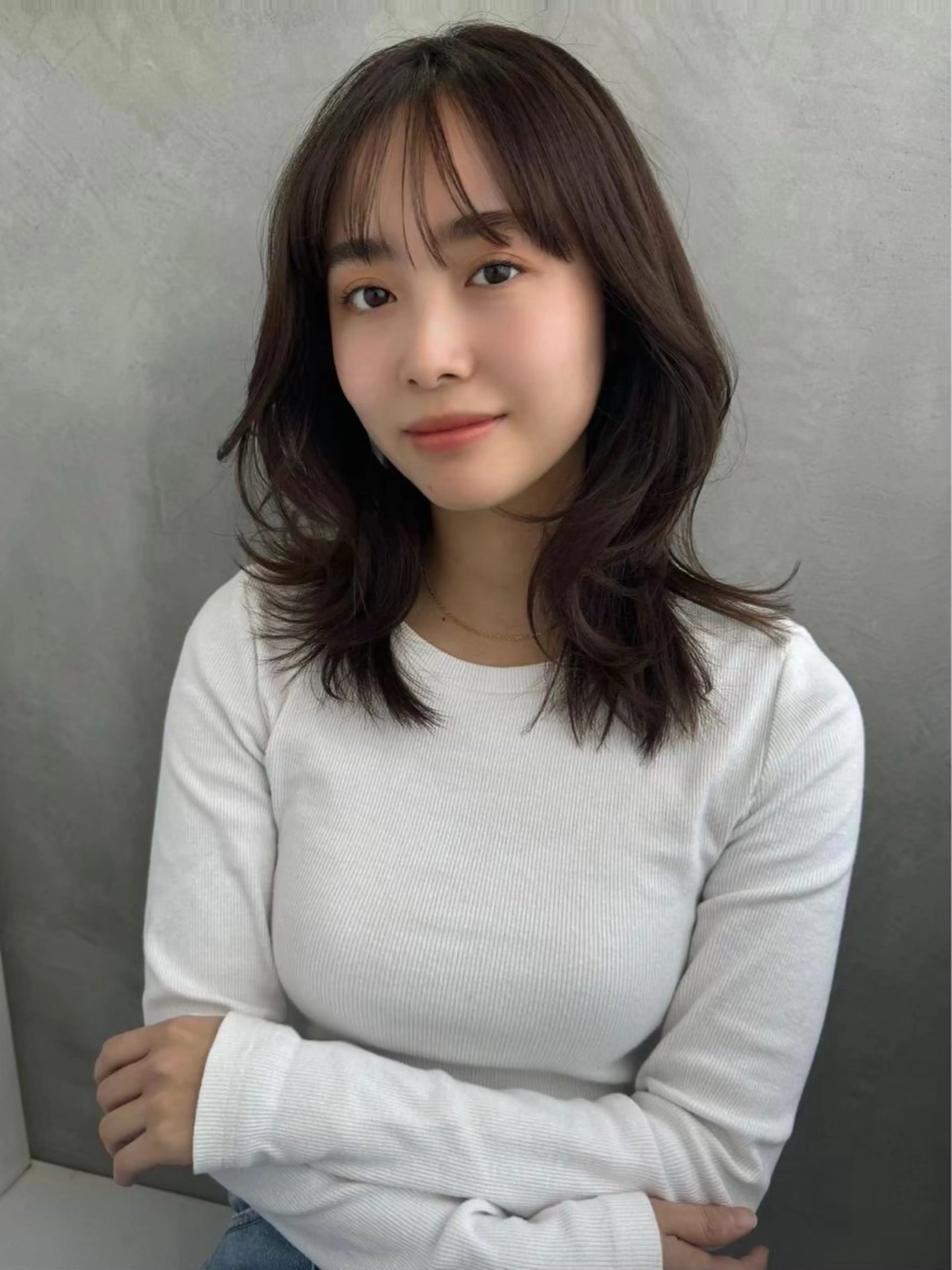 ミディアム SOYON 岡山店所属・SOYON岡山/ 店長/NAOKIのヘアスタイル
