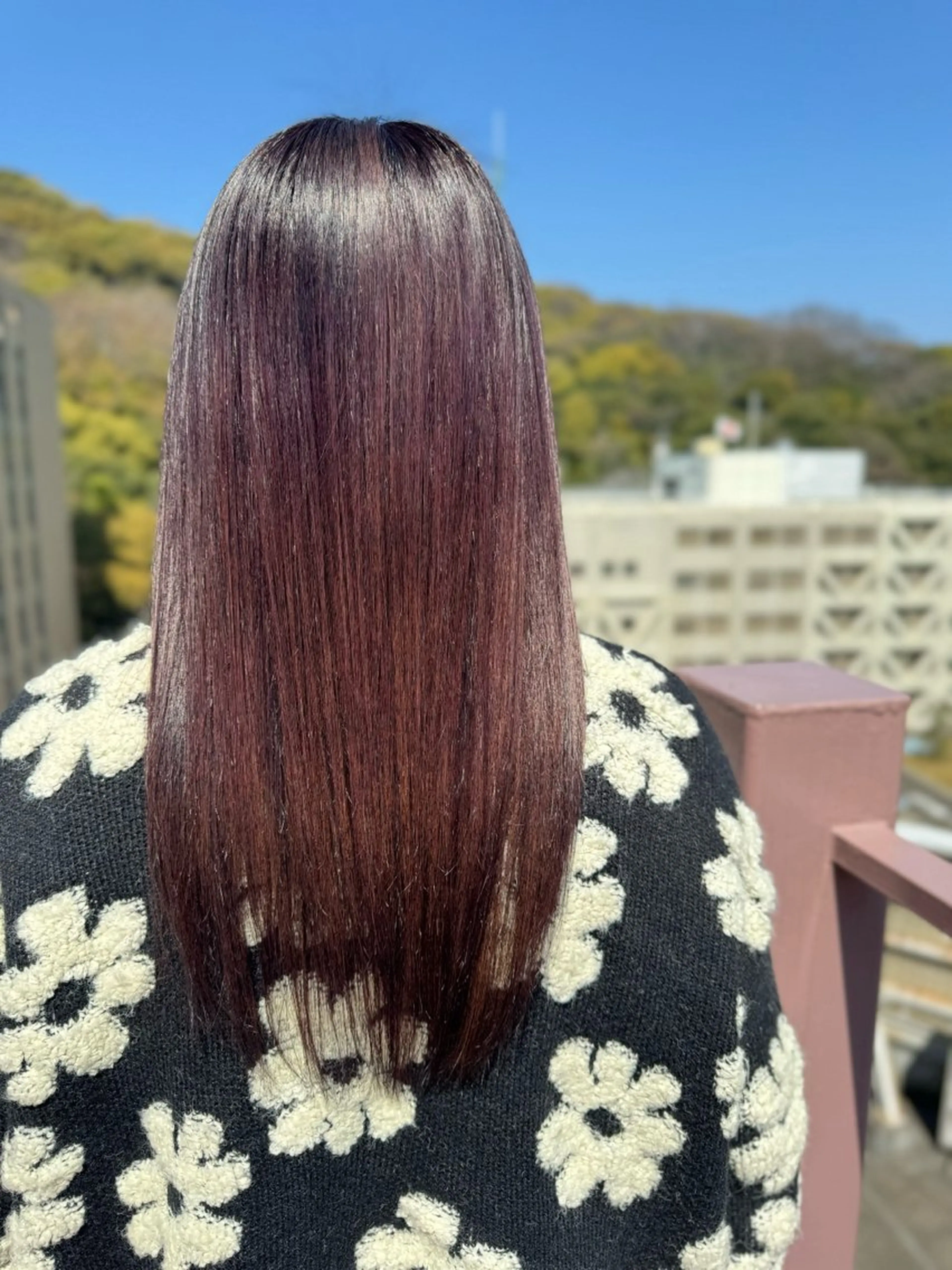 セミロング カラー ピンクカラー ヘアカラー Viage （ビアージュ）のヘアスタイル