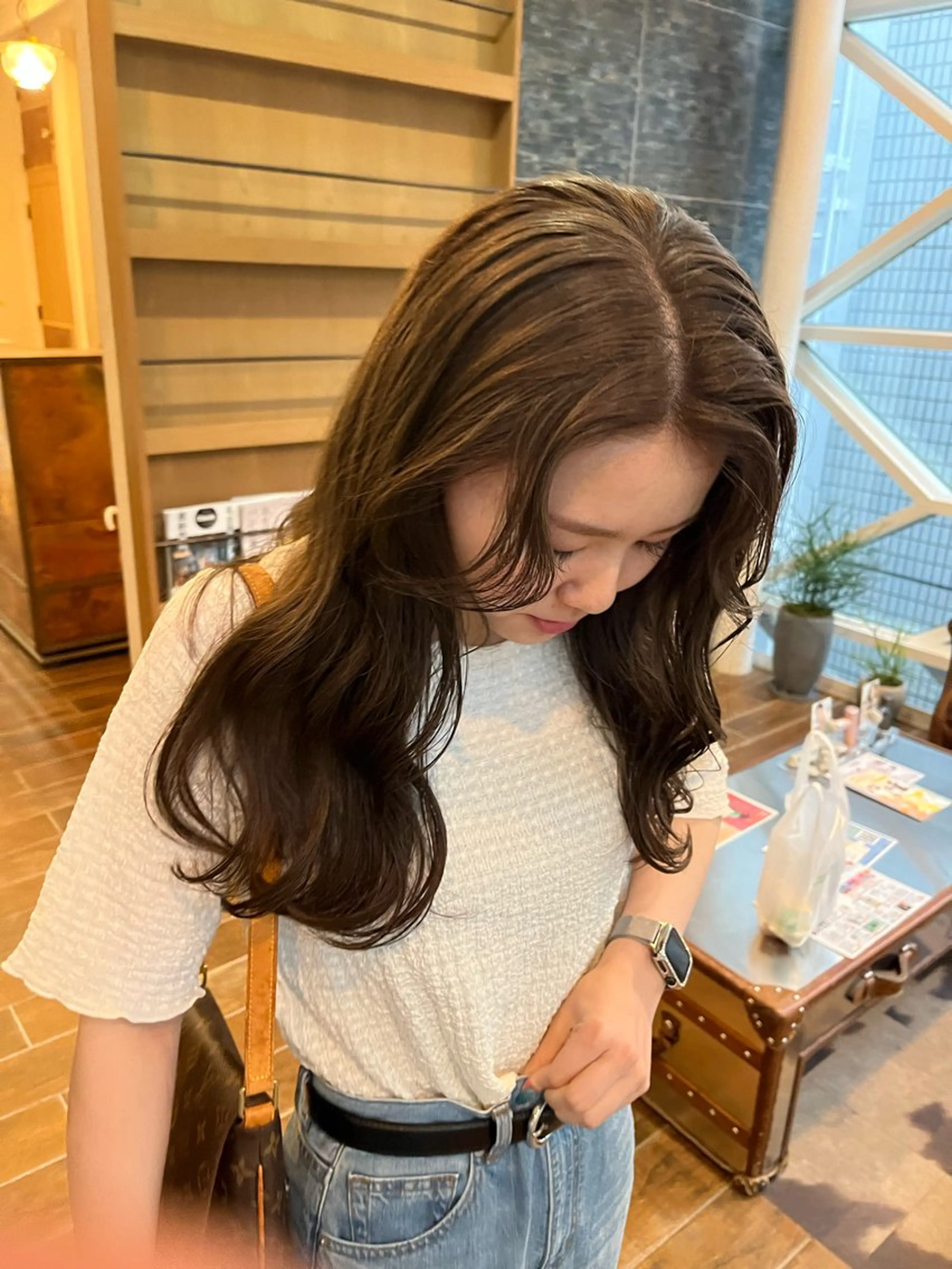 カラー 松野 心音のヘアスタイル