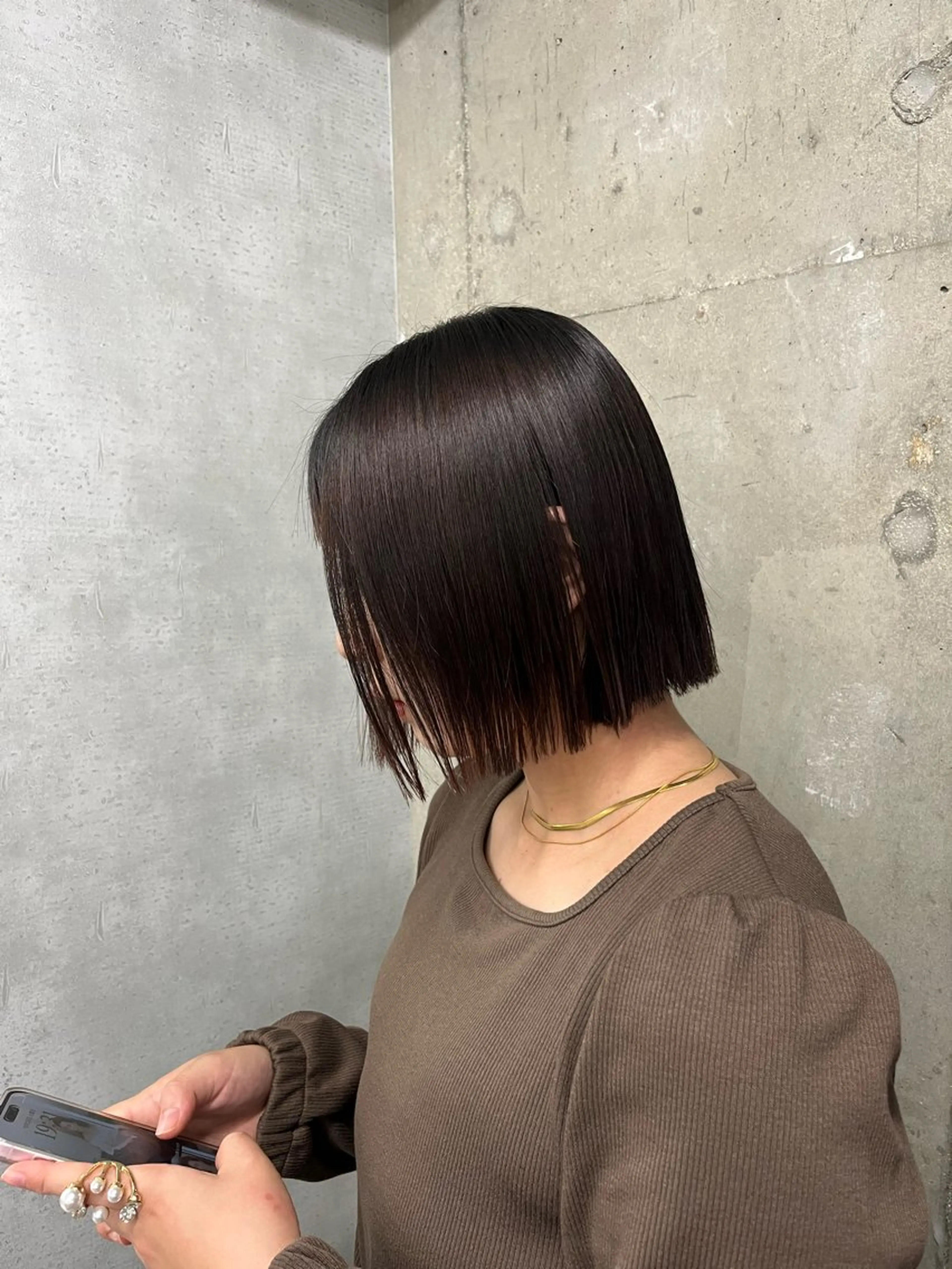 ショート ボブ anon Loemのヘアスタイル