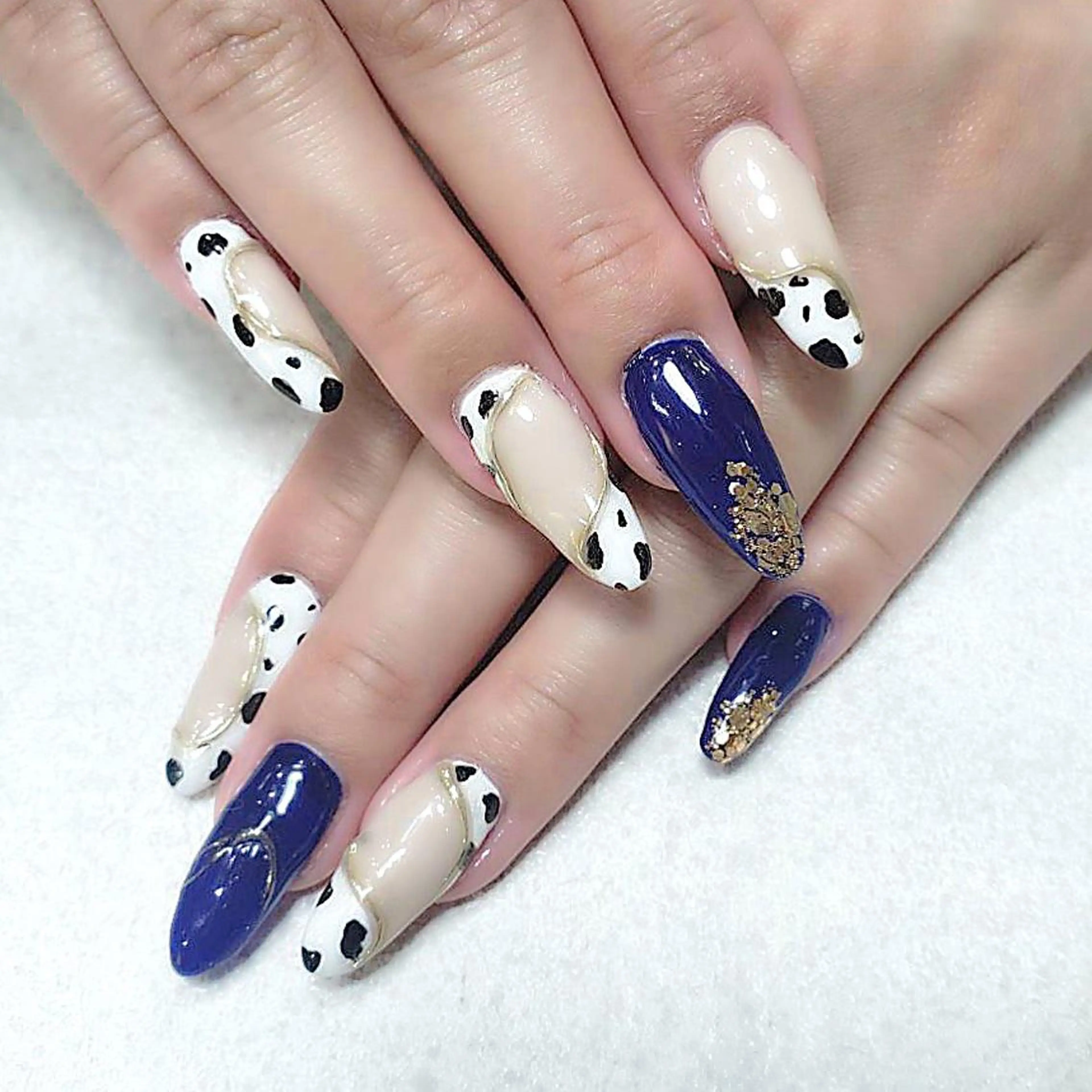 ネイル クリアネイル 韓国ネイル ロングネイル スカルプネイル シンプルネイル Rire_eye+beauty_nail所属・Rire_ nail_yukiのネイルデザイン