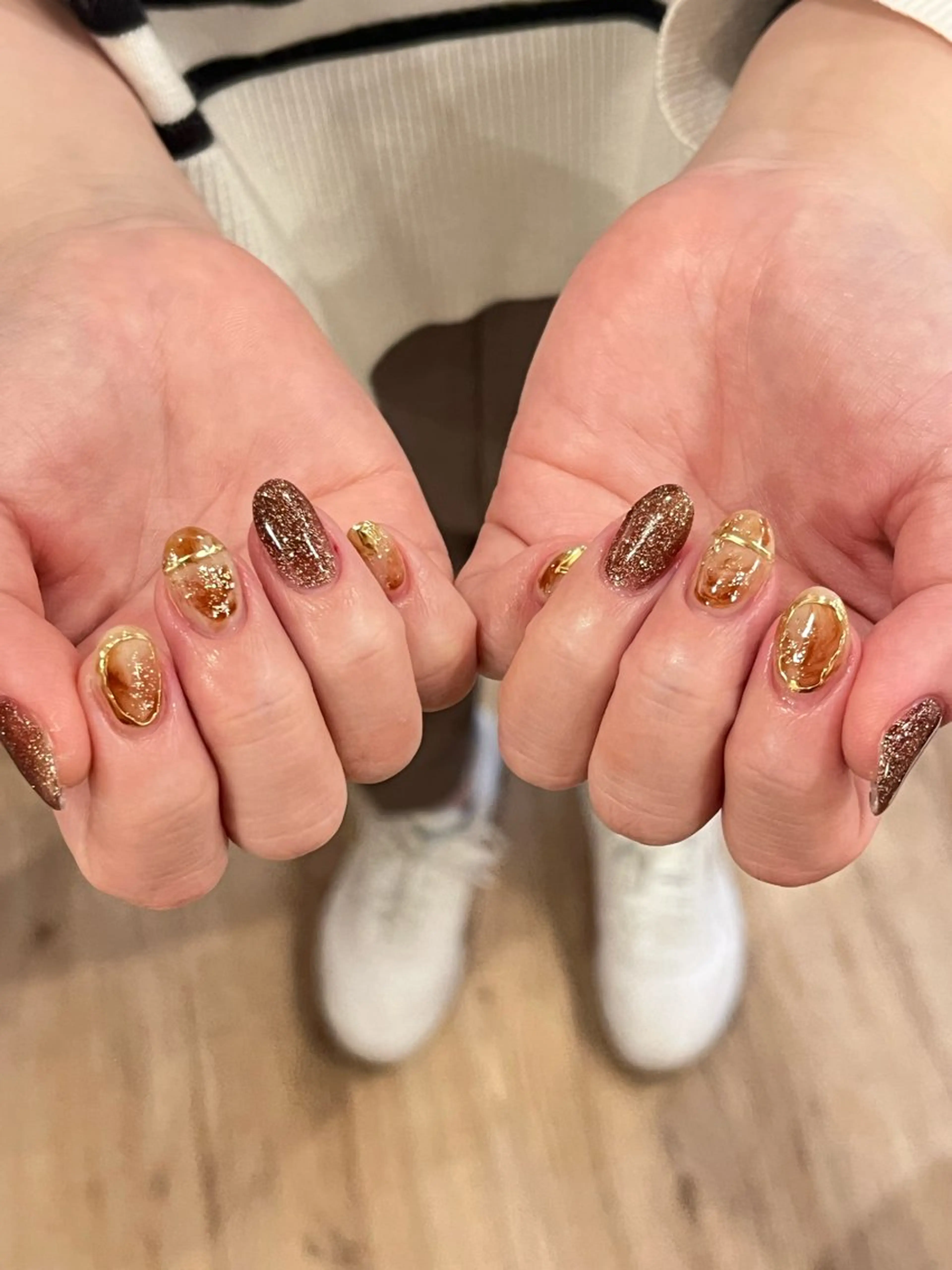 ネイル ハンドネイル Bianca 名駅　Yamazoeのネイルデザイン