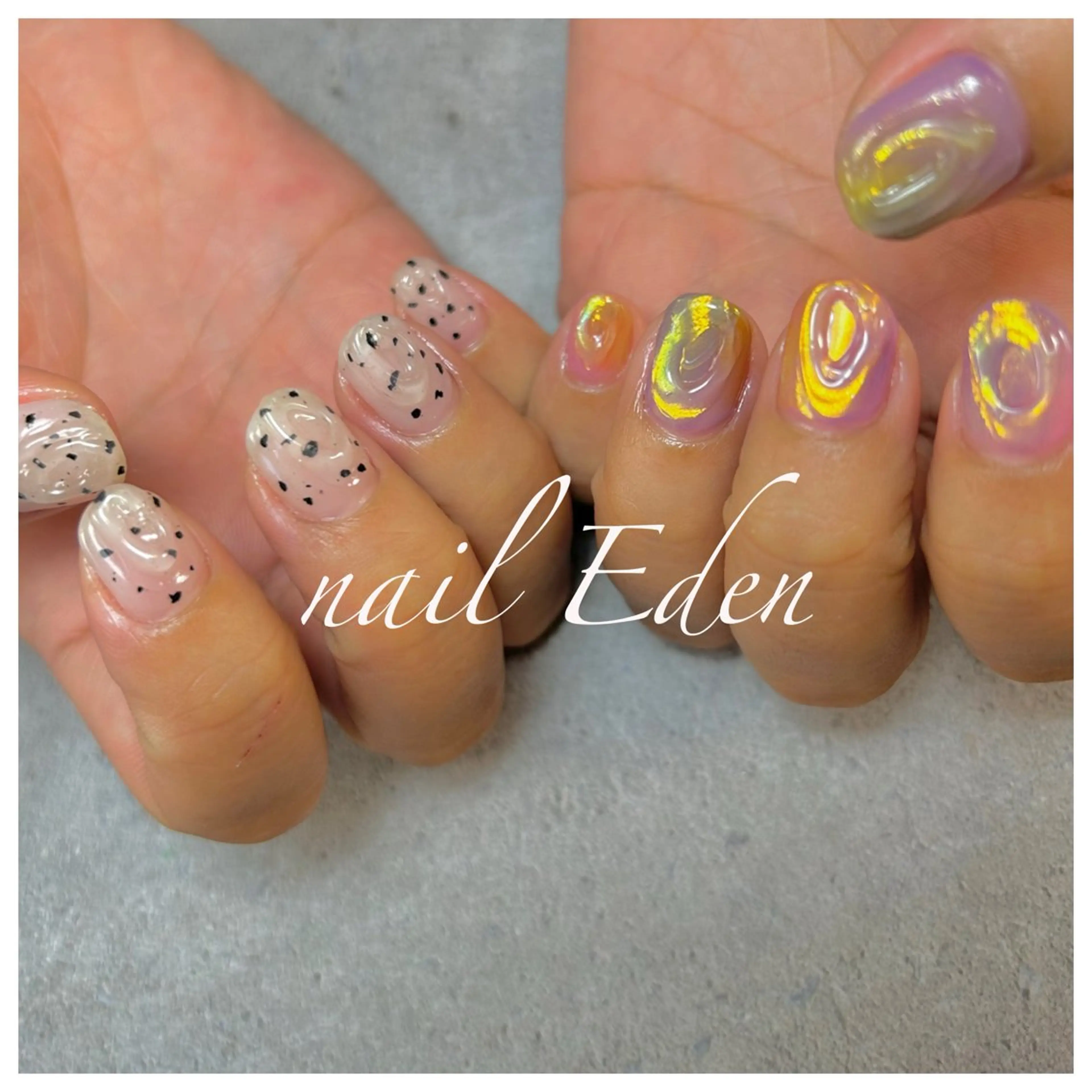 ネイル 持ち込み Eden　private nail saron所属・Eden ♾️のネイルデザイン