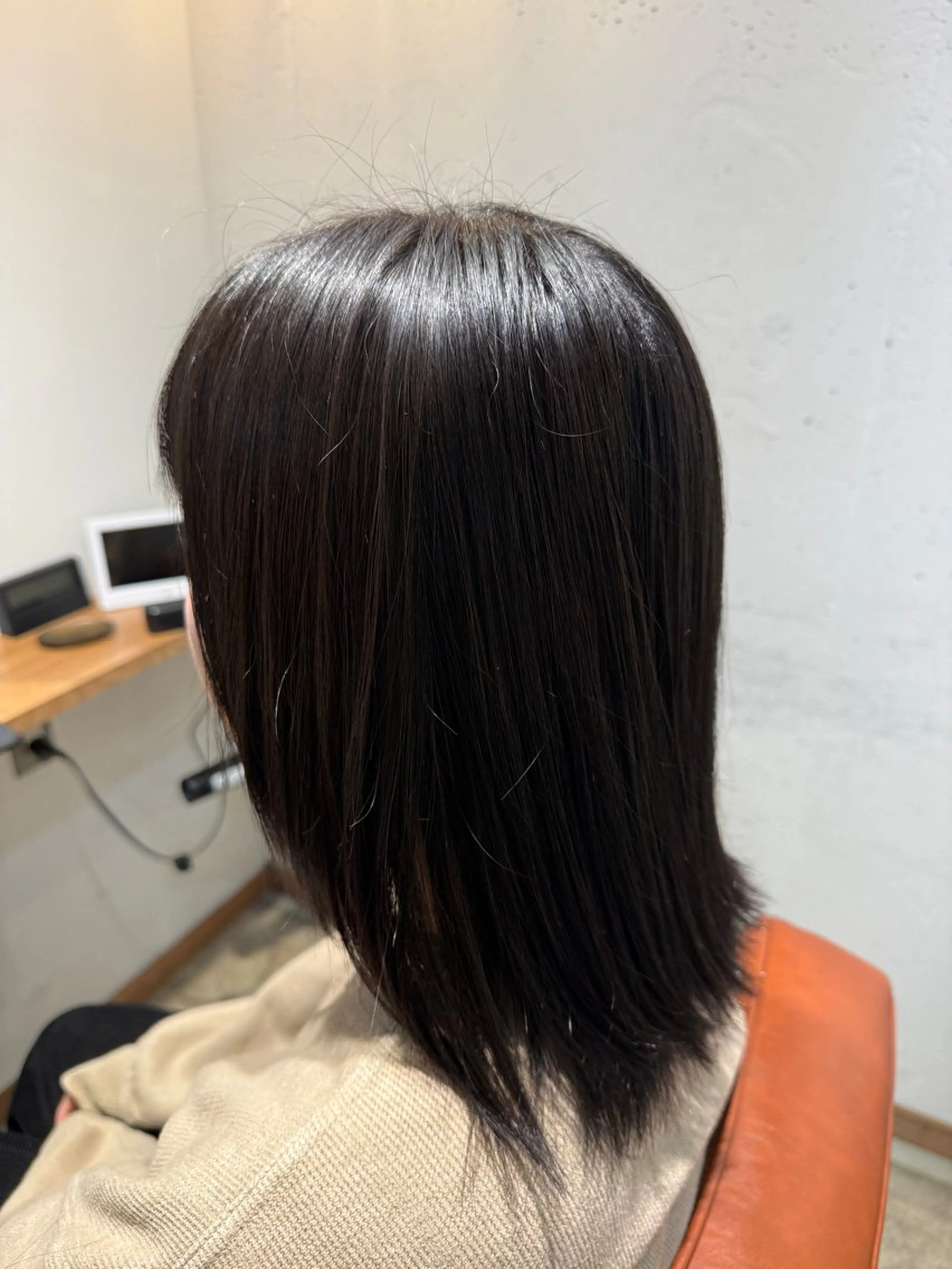 セミロング カラー ワンカラーモデル🎀 /大庭 夏音のヘアスタイル