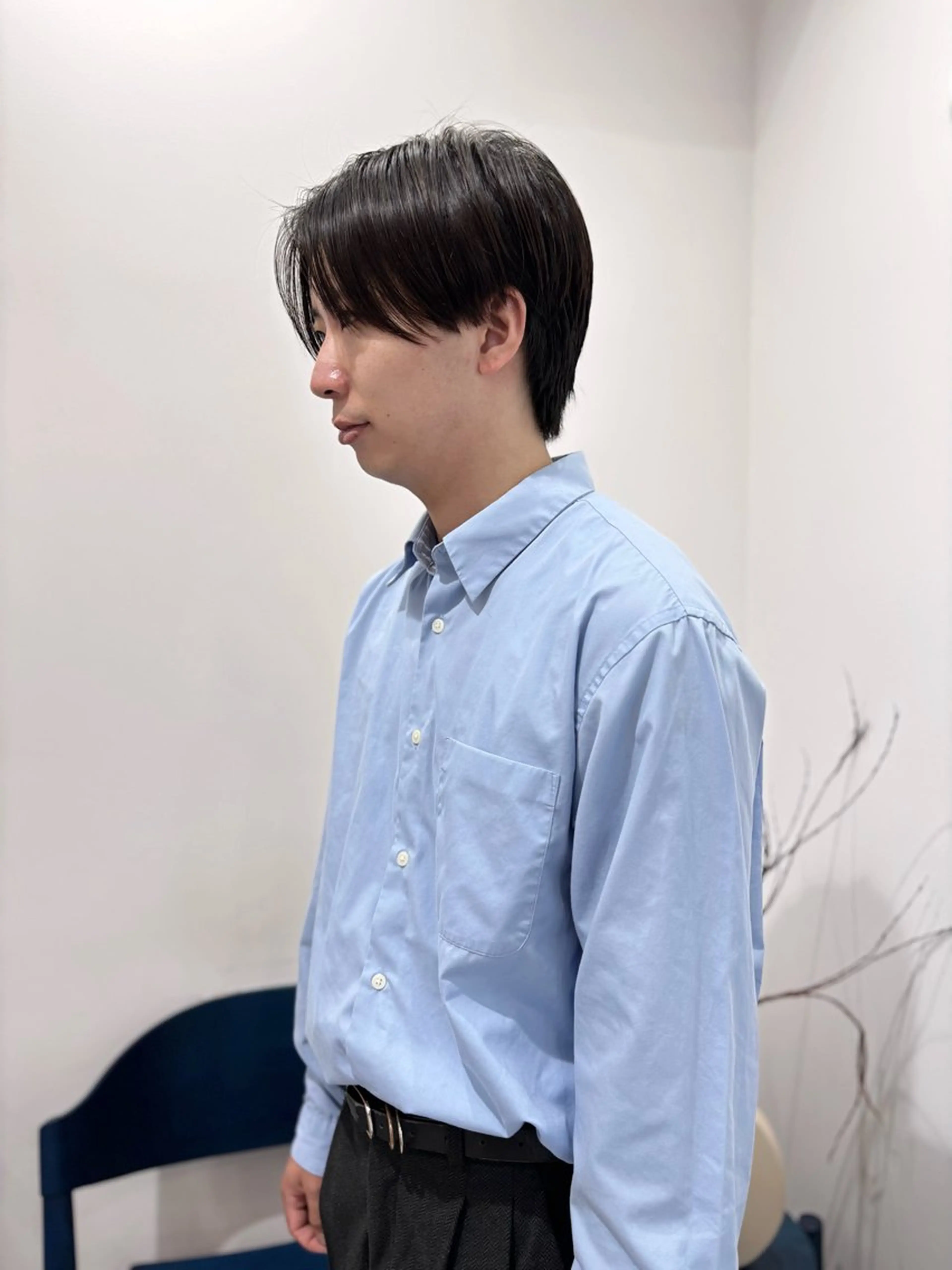 ショート garage.所属・吉田 慎冴/メンズパーマのヘアスタイル