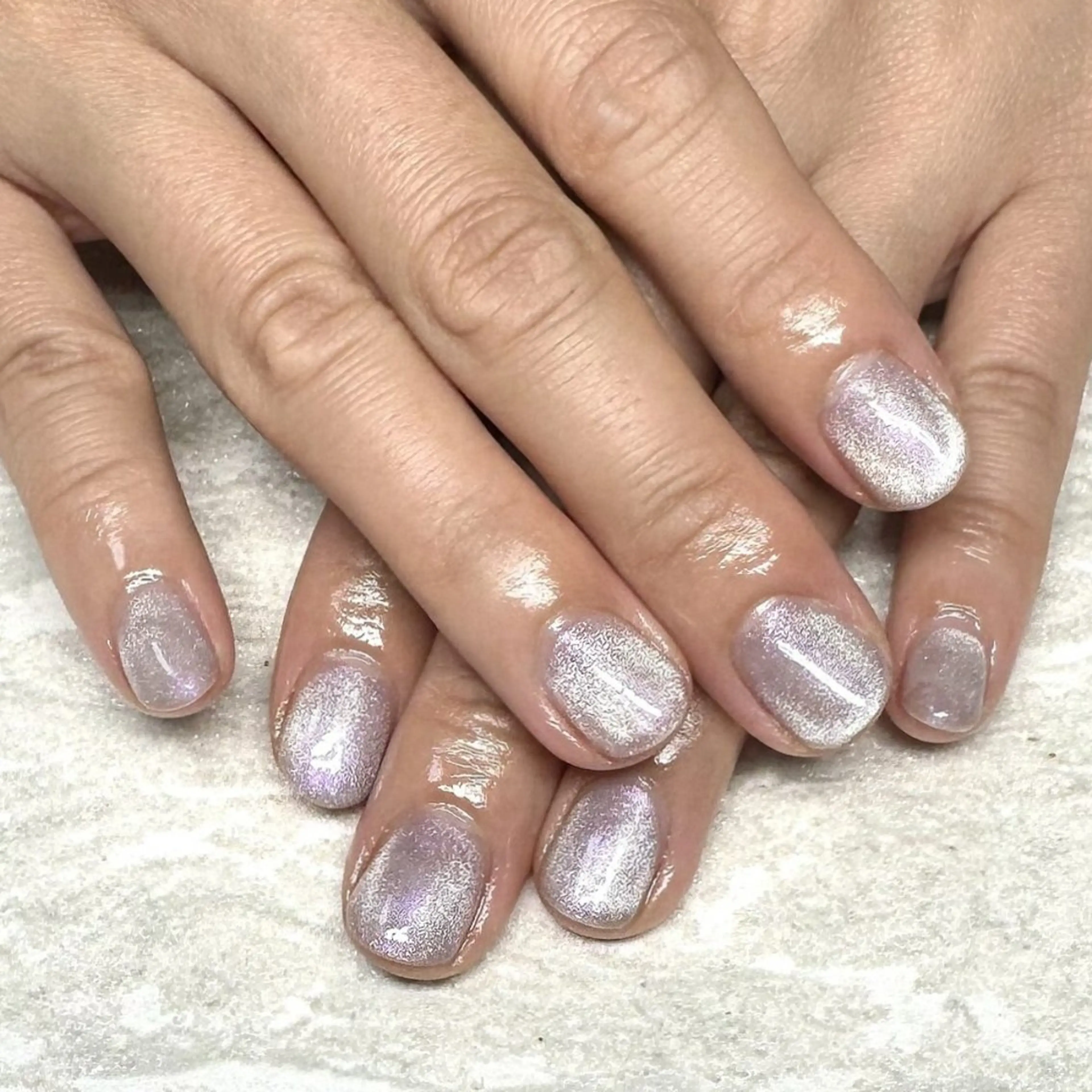 ネイル フラッシュネイル 韓国ネイル マグネットネイル ニュアンスネイル JULIE NAILのネイルデザイン