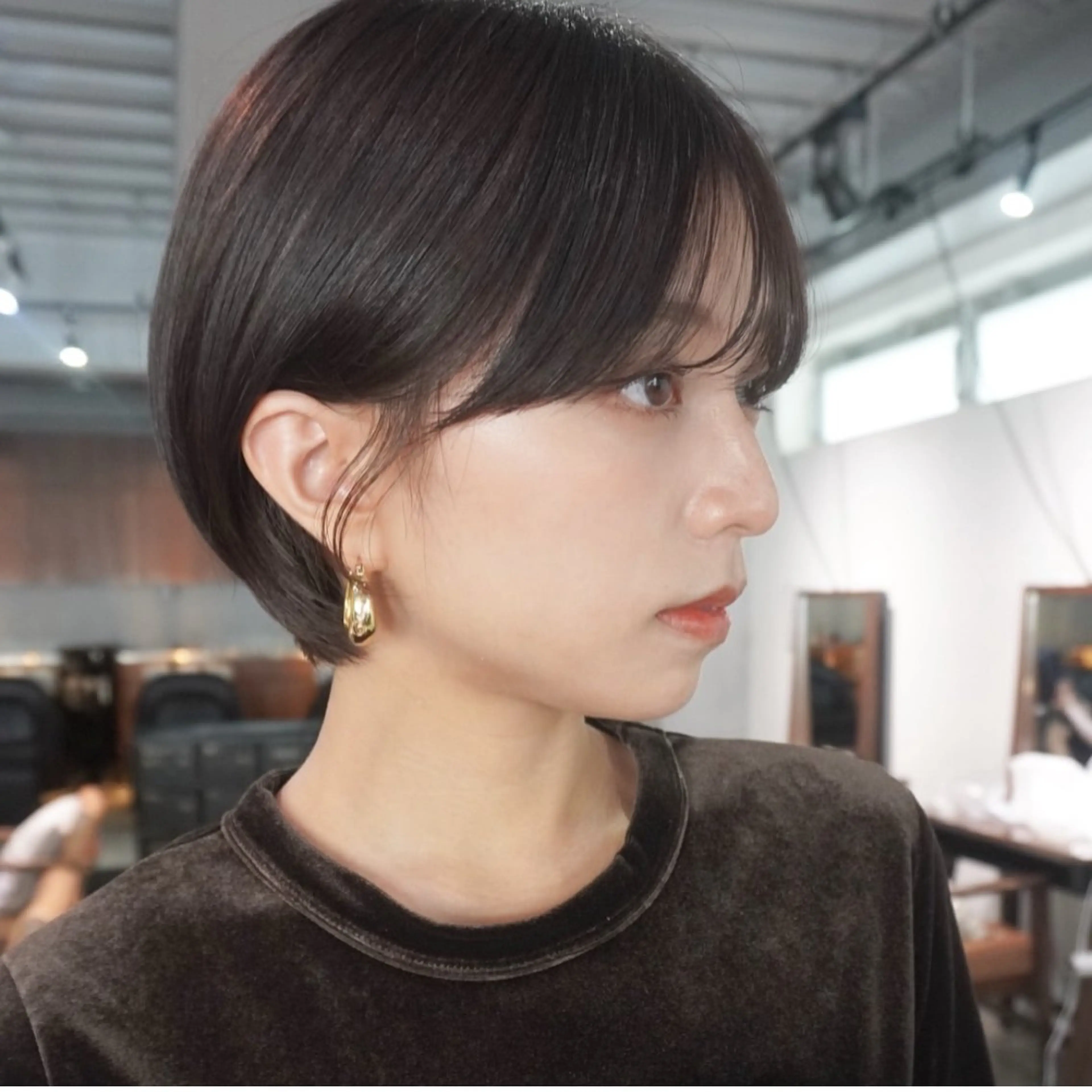 ショート 似合わせカット ショートヘア トリートメント ミディアムヘア Chifumiのヘアスタイル