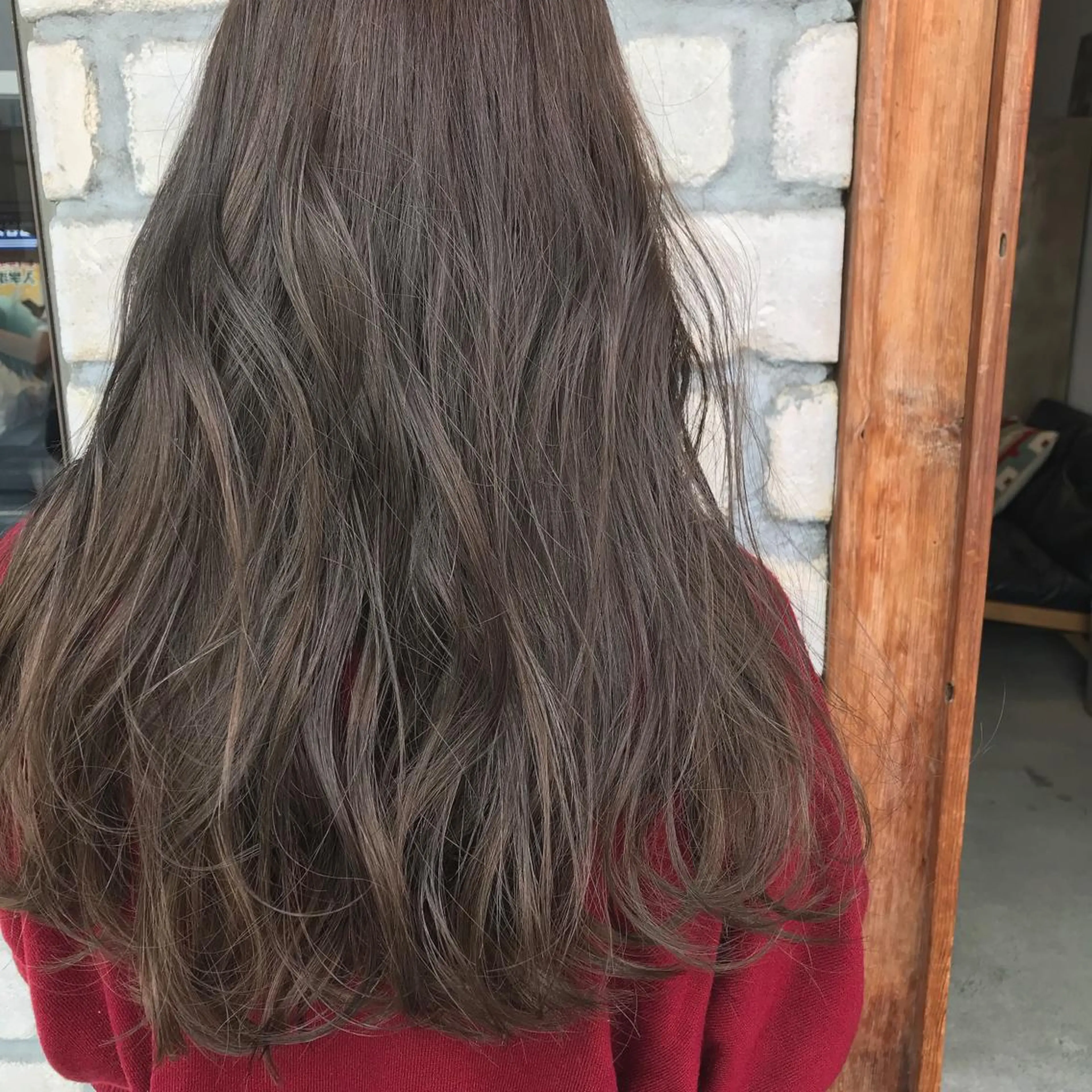 ロング カラー ブリーチ ハイライトカラー ハイライト emme エミィ/立川のヘアスタイル