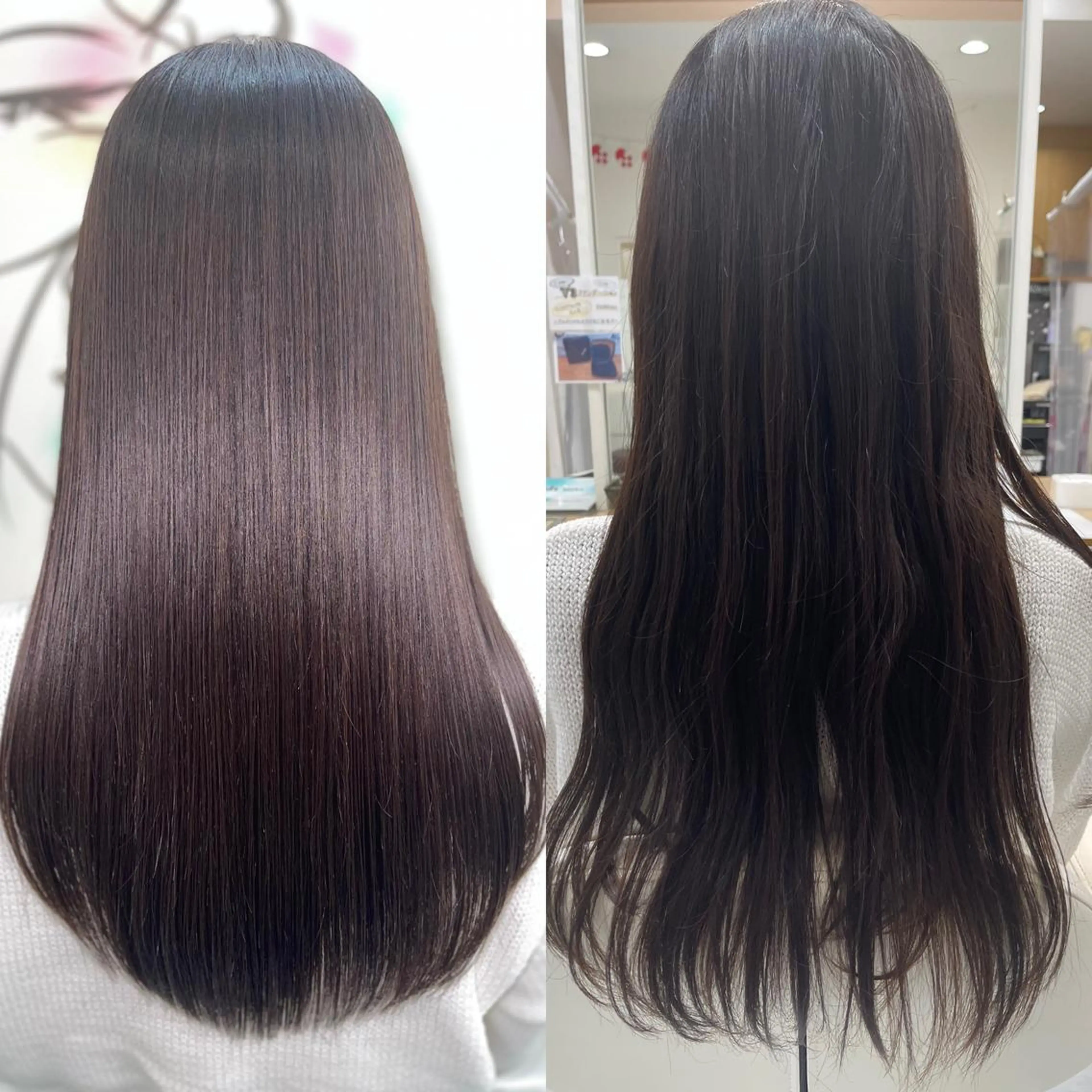 ロング パーマ カット 縮毛矯正 トリートメント 髪質改善/縮毛矯正 /ブリーチ矯正/岡部のヘアスタイル