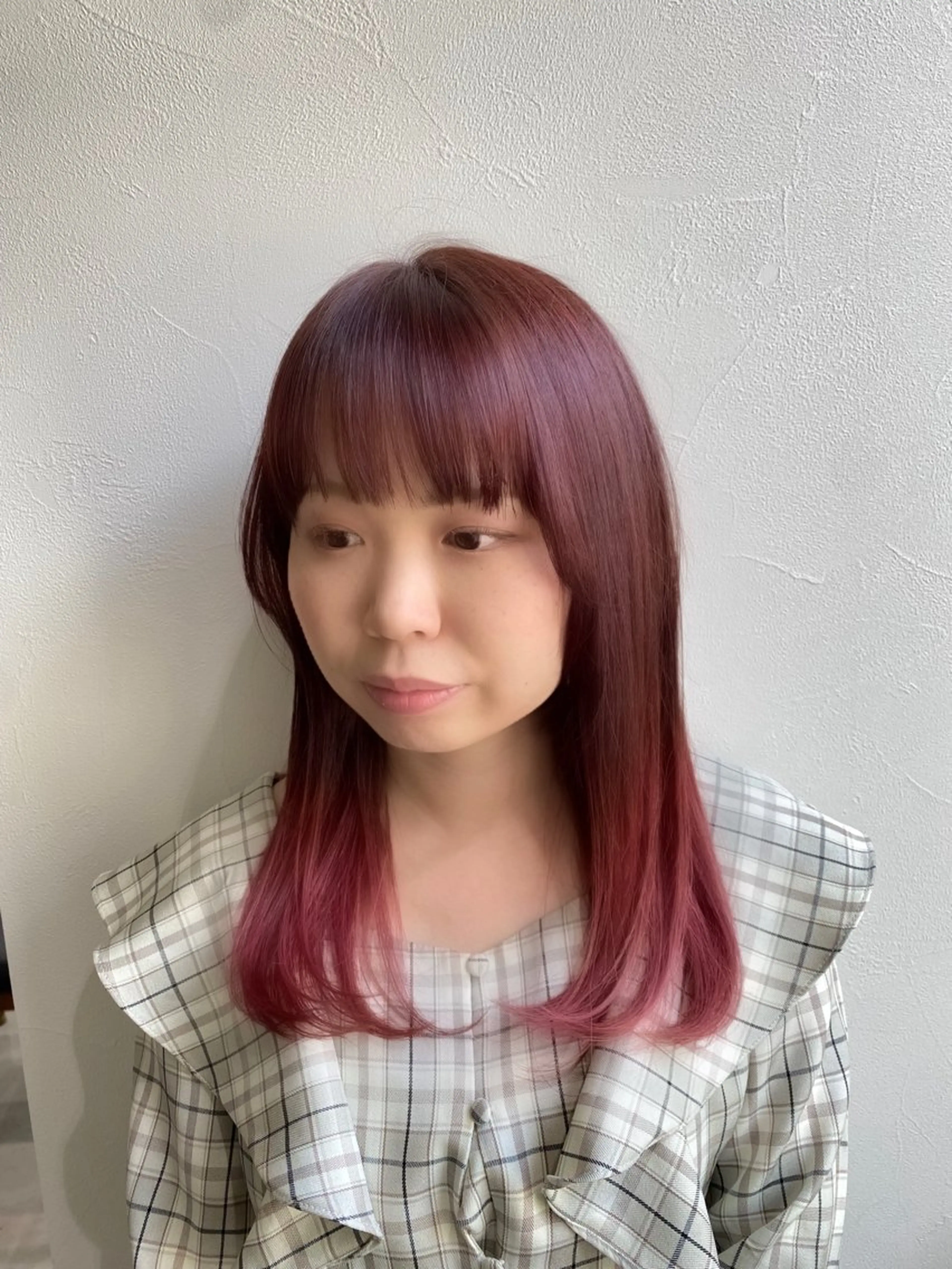 ロング カラー カット ヘアカラー Aujuaソムリエ ❤️‍🔥今吉 晃太のヘアスタイル