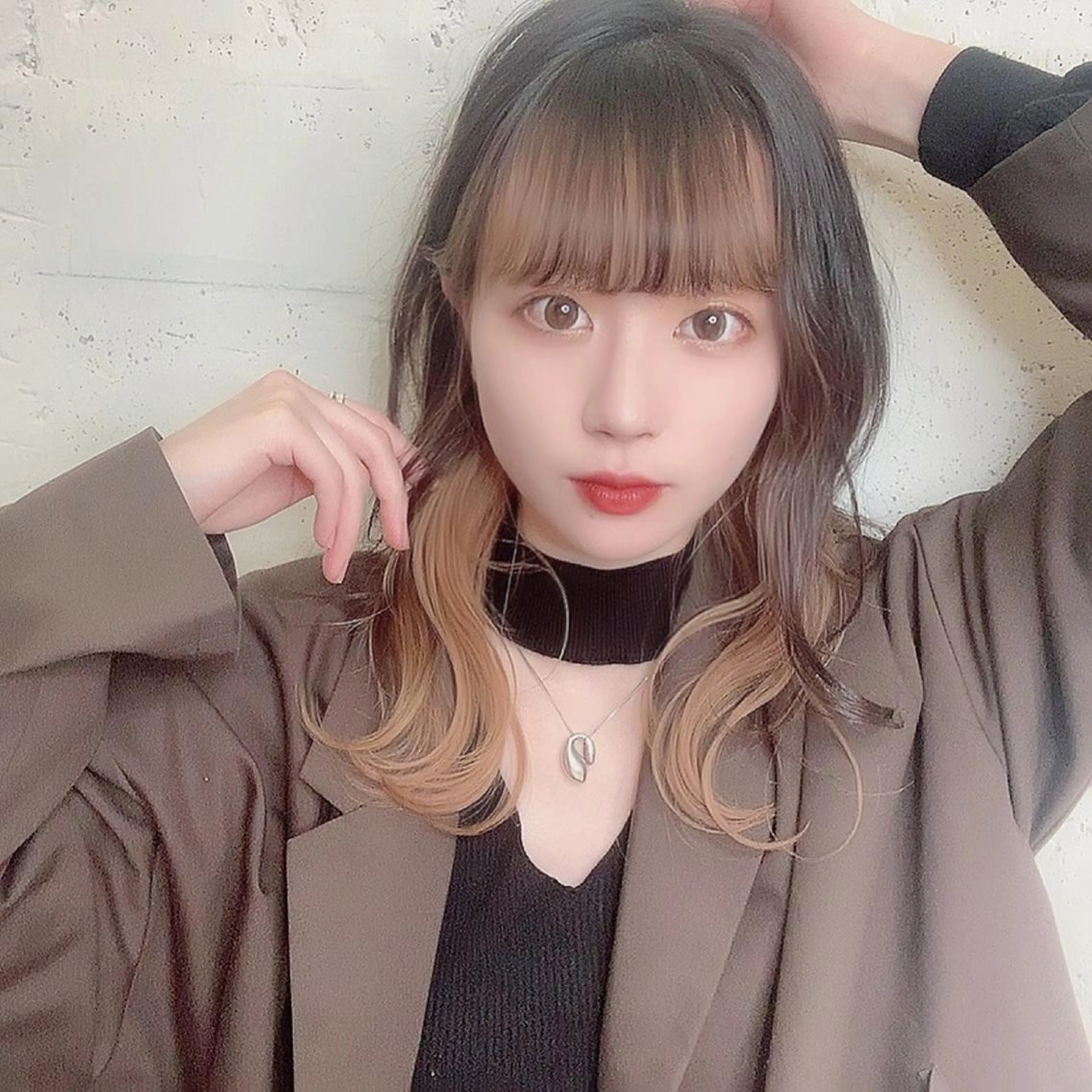 セミロング カラー 韓国ヘア🇰🇷 RYOTAのヘアスタイル