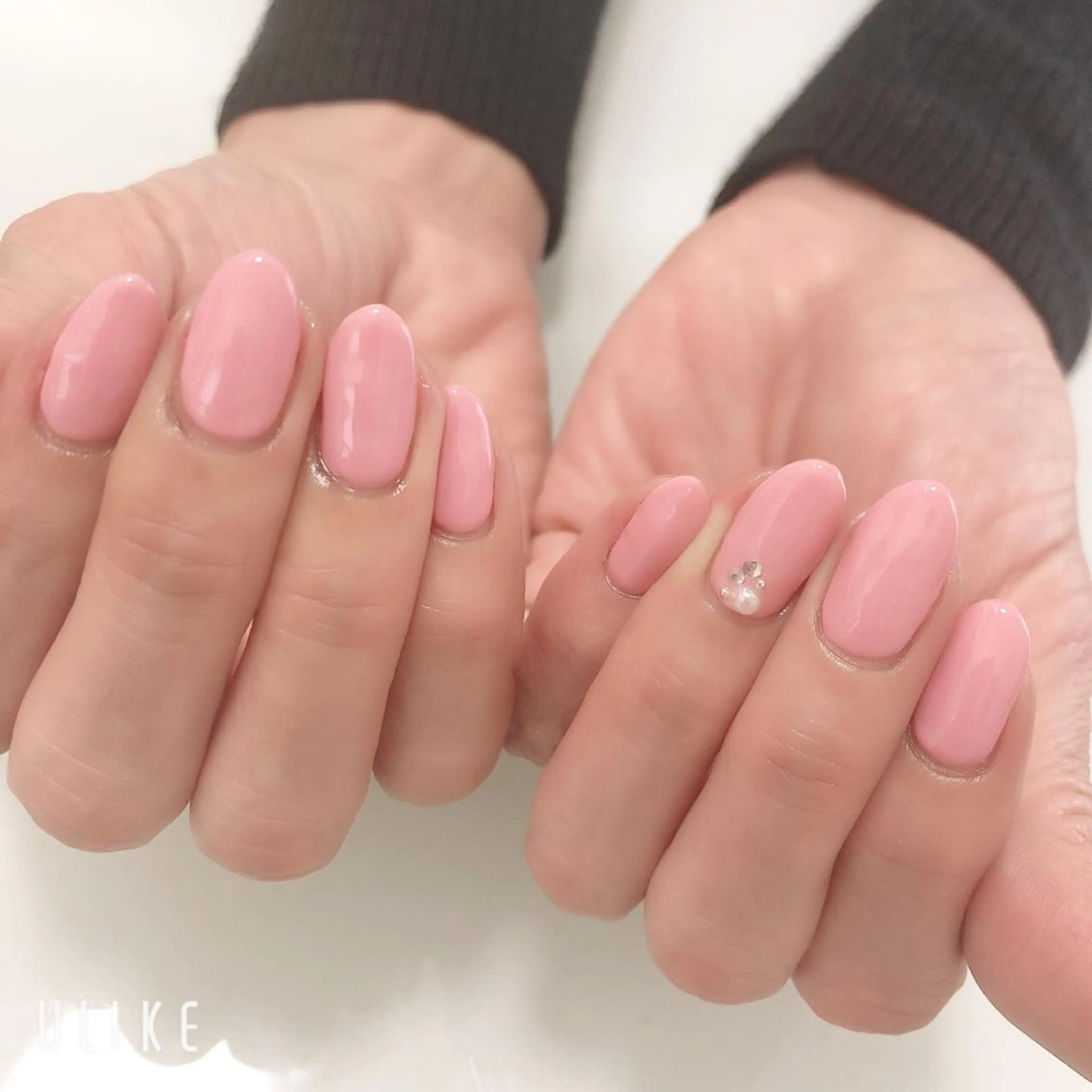 ネイル ジェルネイル 韓国ネイル ミラーネイル 持ち込み ニュアンスネイル Azulsou 廣川愛のネイルデザイン