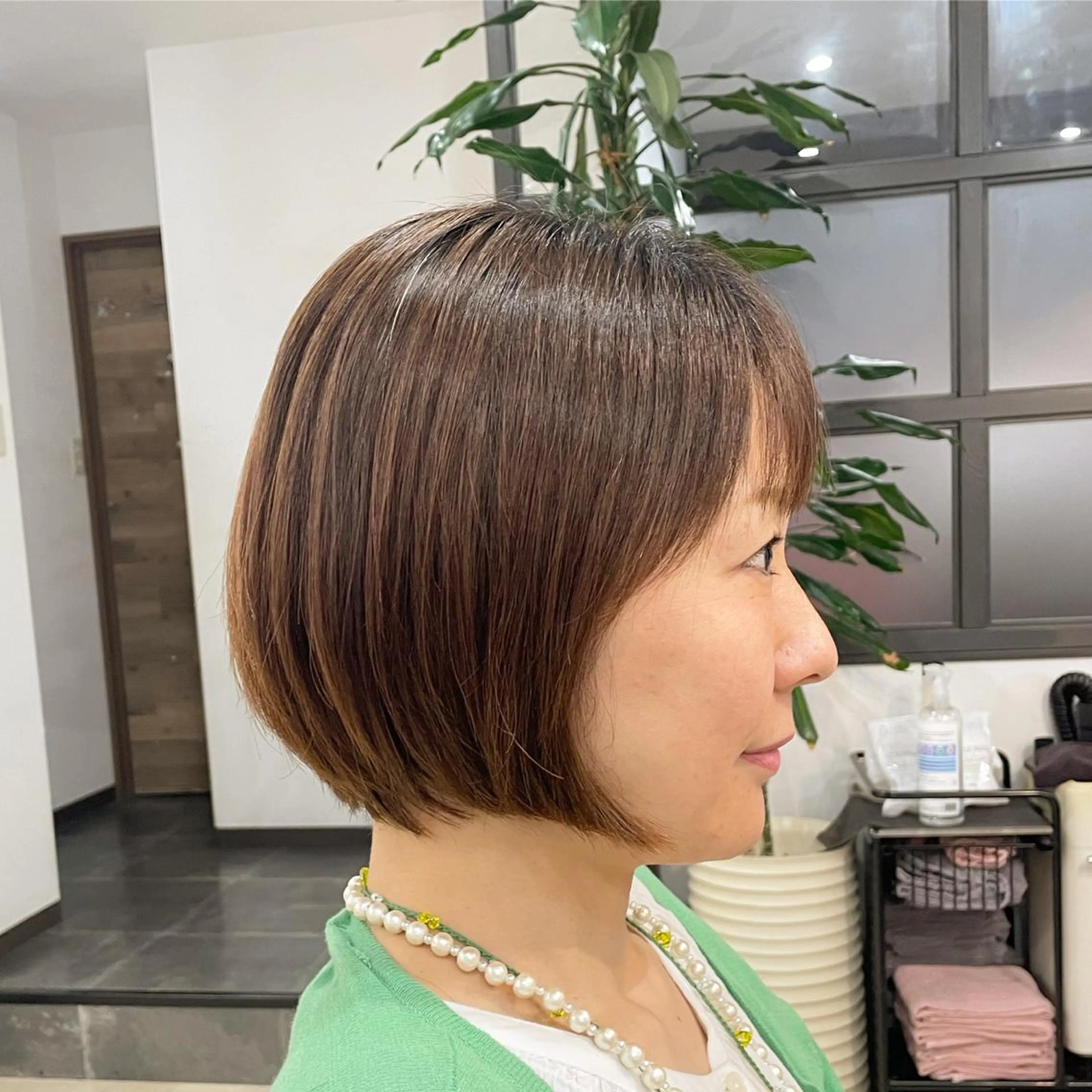 ショート パーマ 縮毛矯正 SOL .✂︎ 松永李帆のヘアスタイル