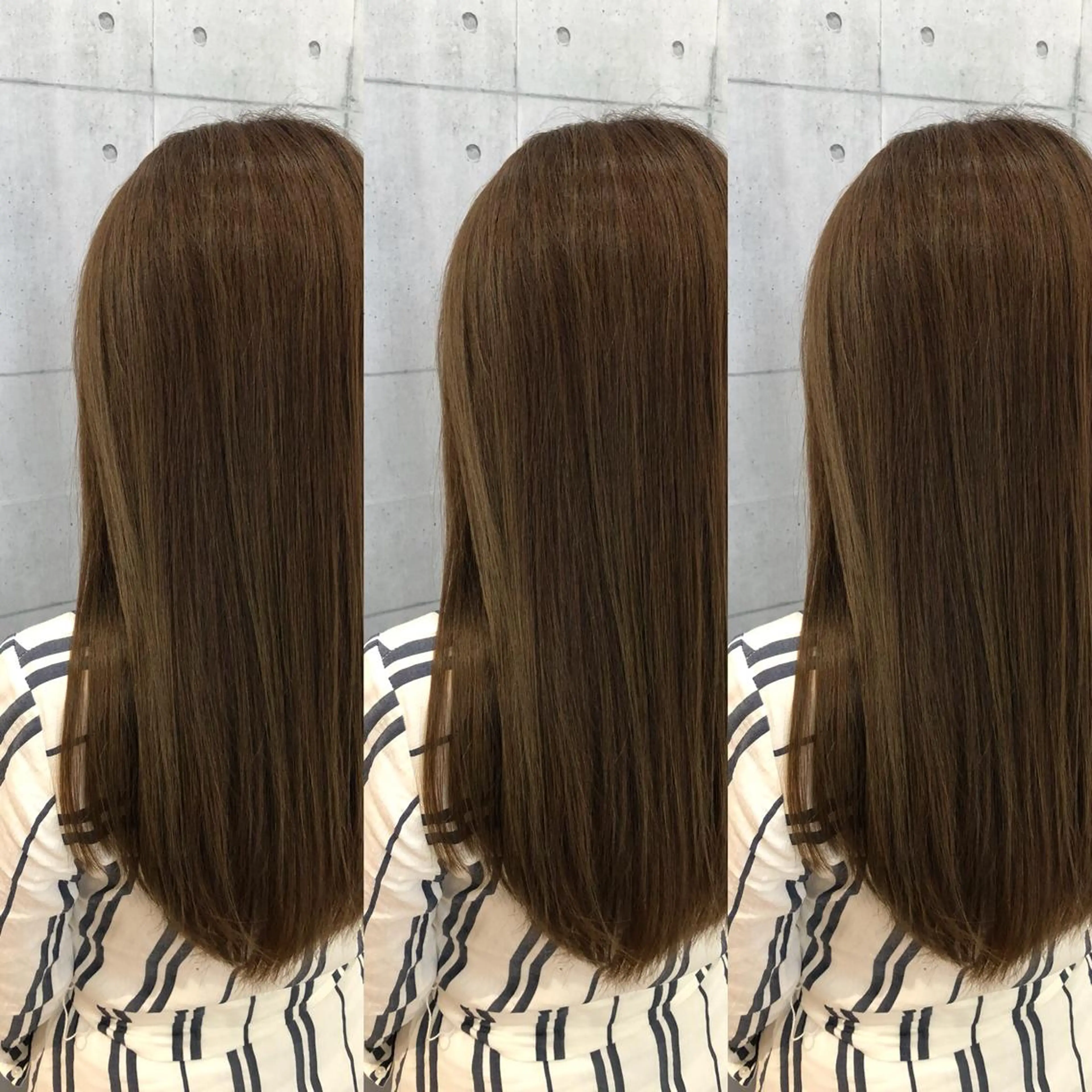 ロング カラー カット ヘアカラー 金沢 広美のヘアスタイル