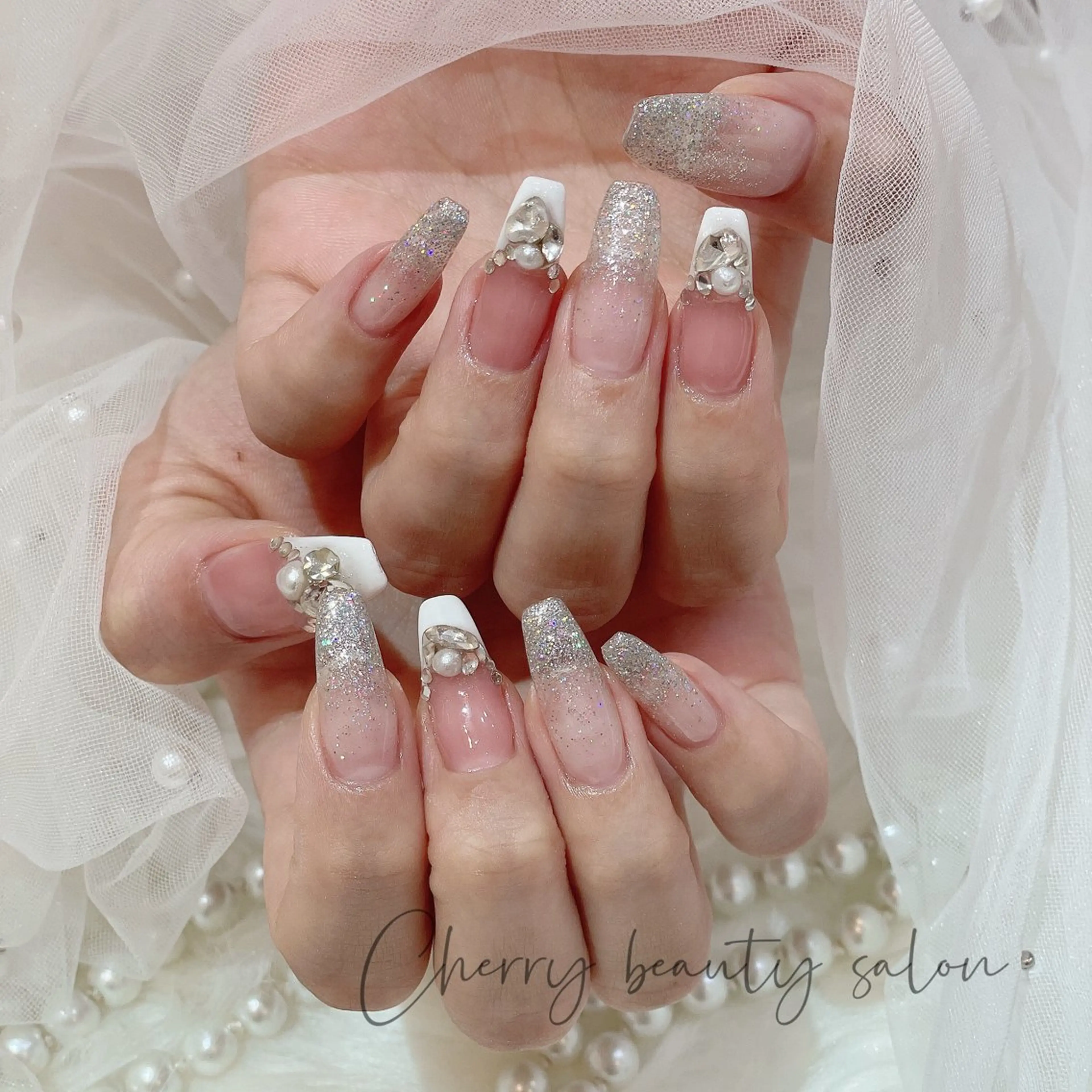 ネイル ハンドネイル ハンドケア SAKURA 🍒のネイルデザイン