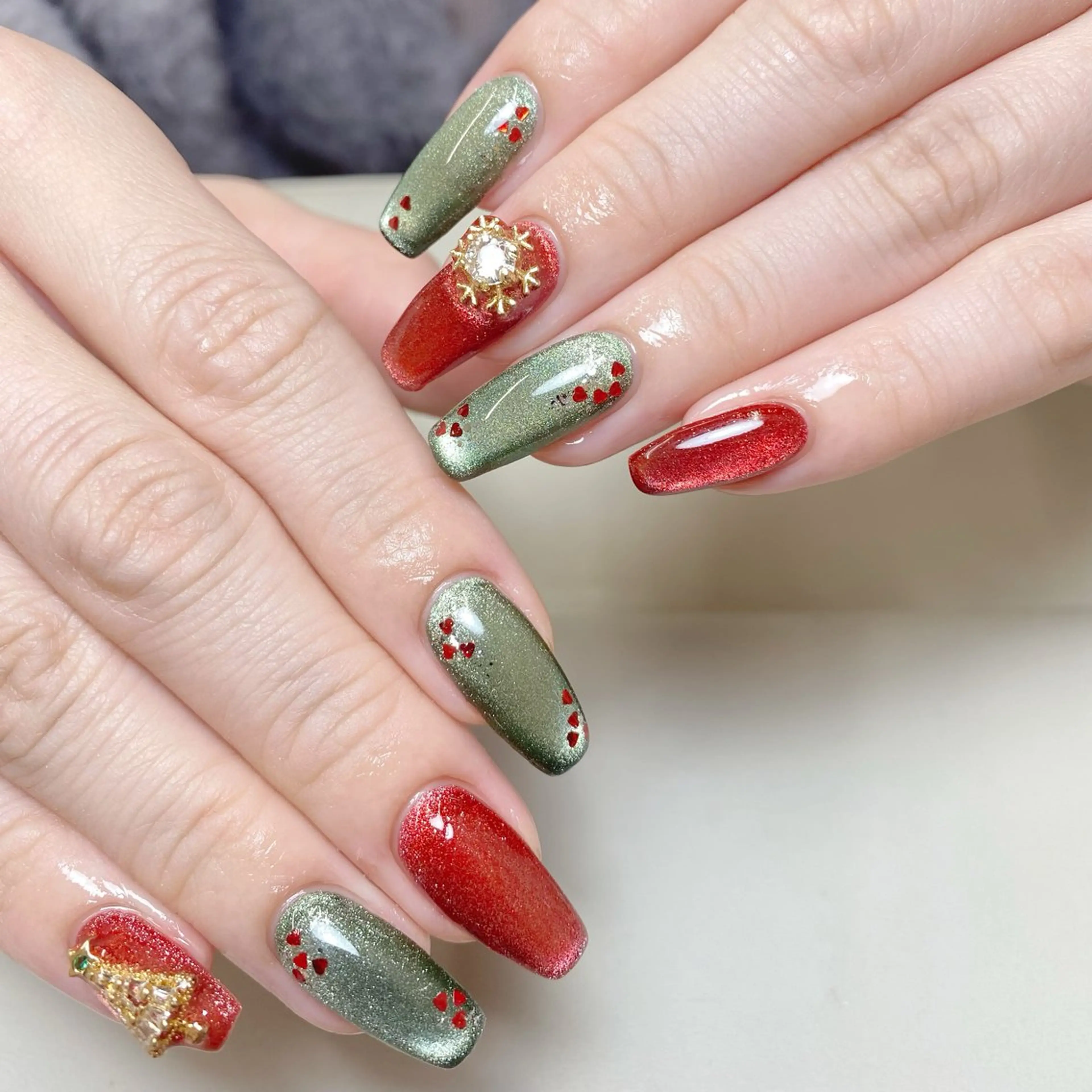 ネイル ハンドネイル AngelChris ビューティーサロン琳のネイルデザイン