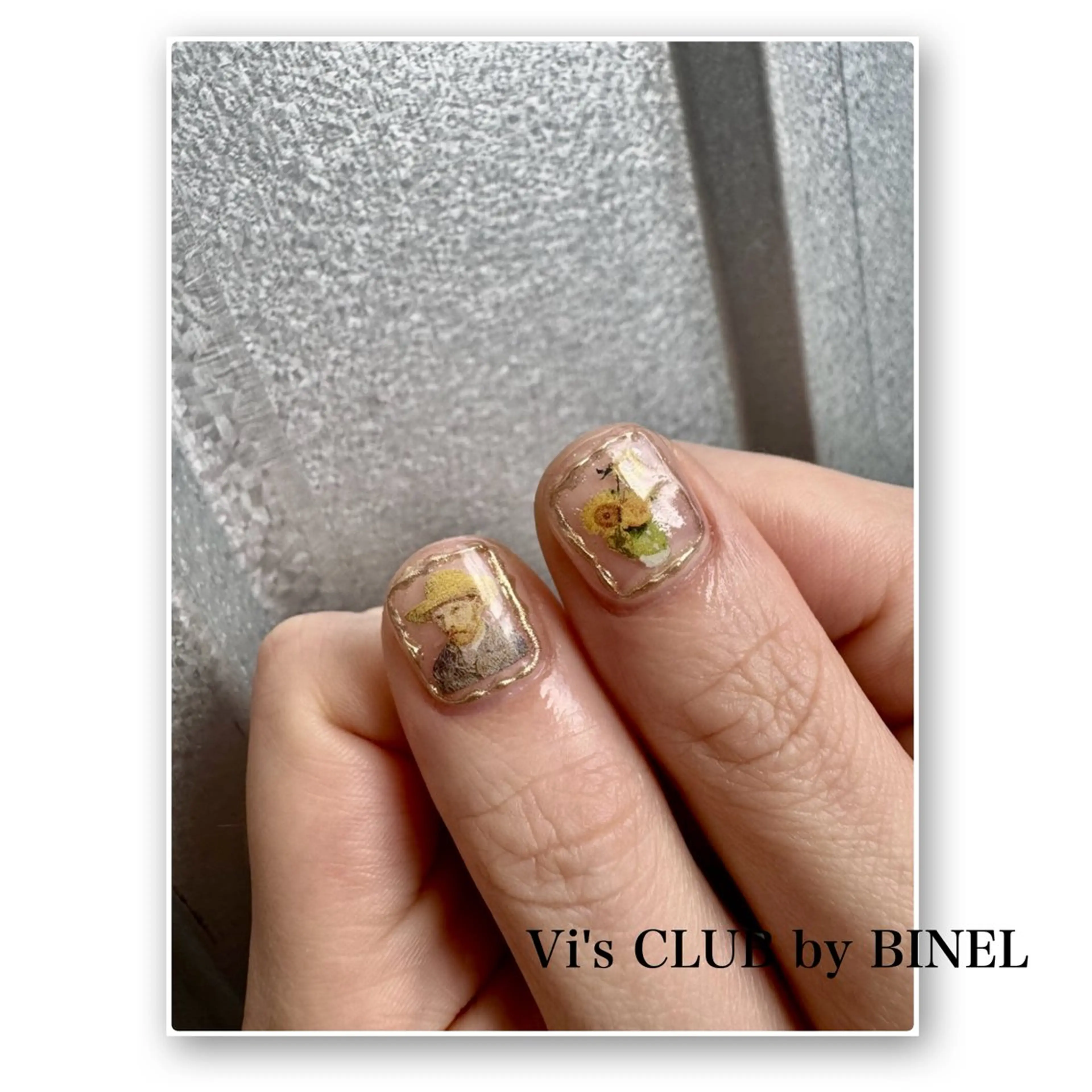 ネイル ニュアンスネイル ハンドネイル BINEL REINAのネイルデザイン