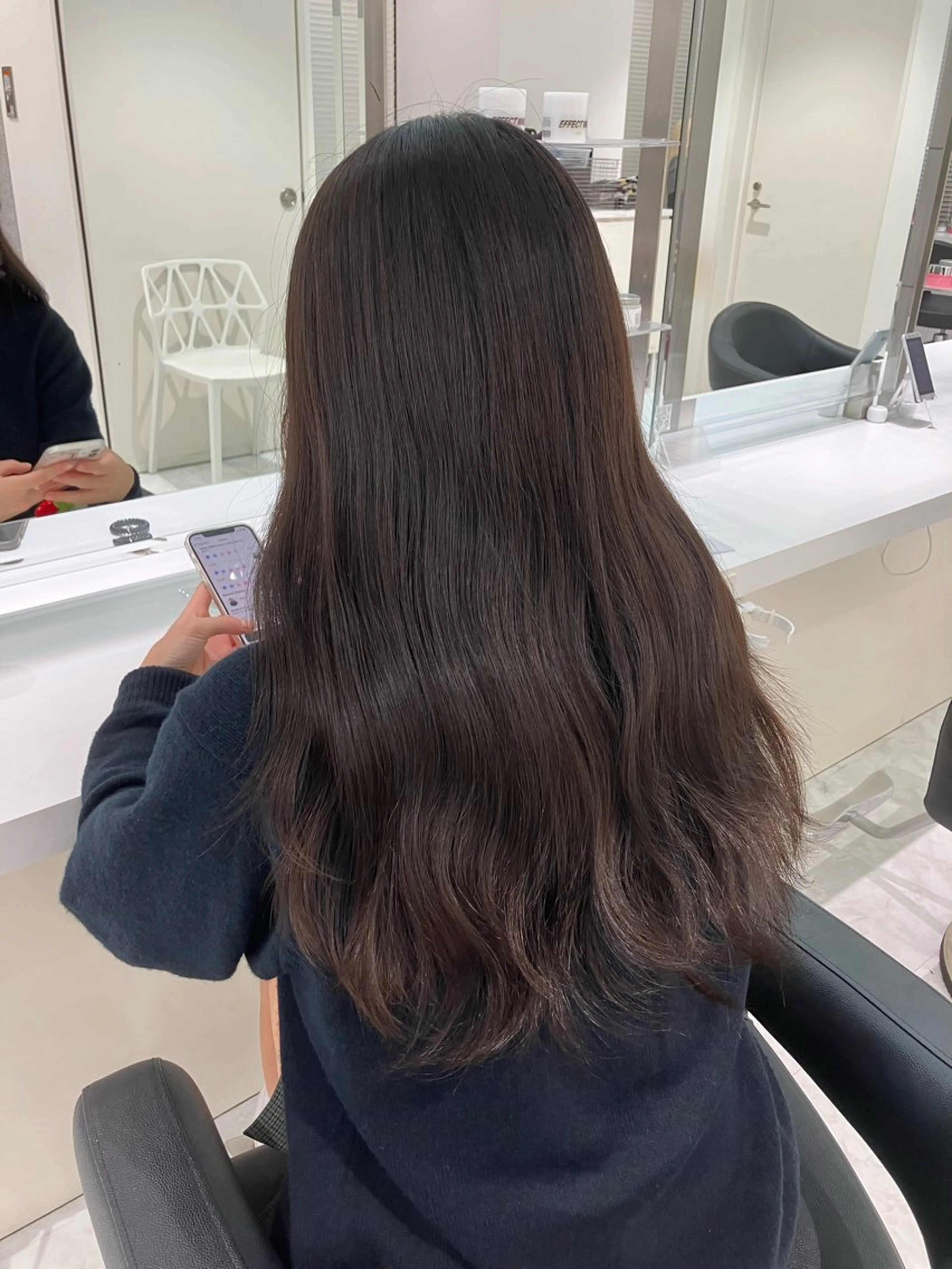 ロング カラー ヘアアレンジ 🫧透明感ラベンダー 似合わせ🫧あい🫧のヘアスタイル