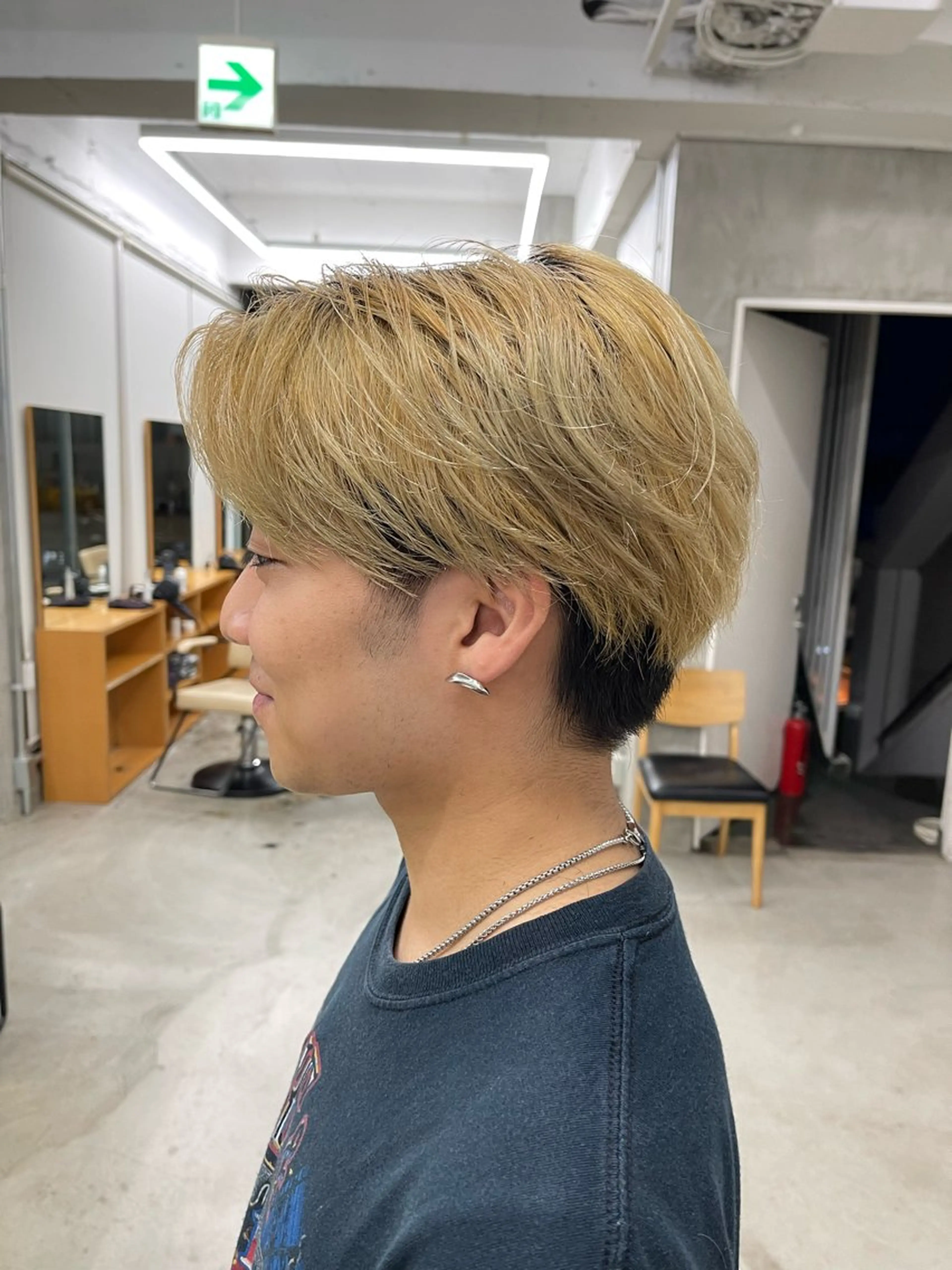 メンズ カット メンズショート/レデ ィースボブ サハシのヘアスタイル